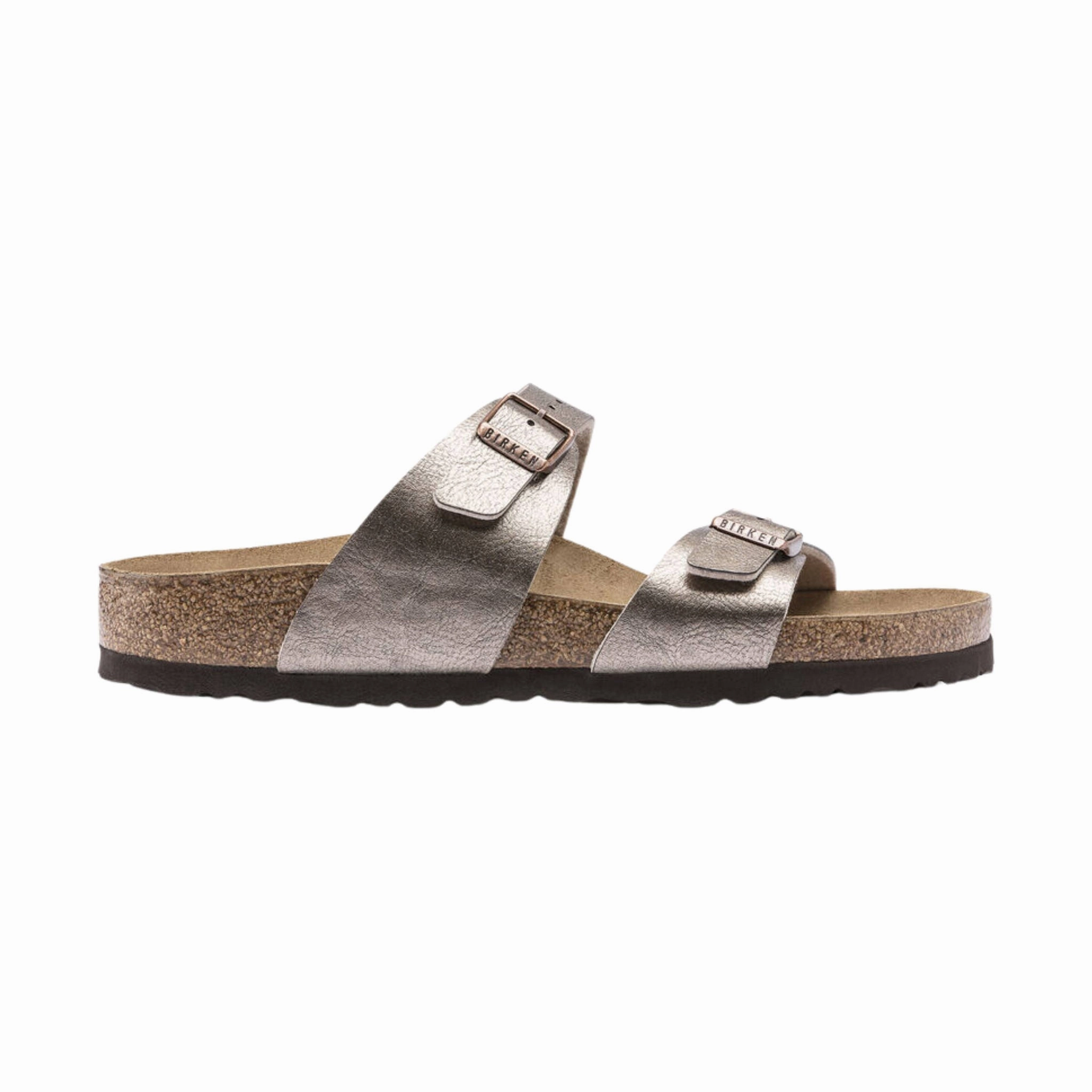 Birkenstock Sydney Sandal - Birko Flor Graceful Taupe Daily Essentials