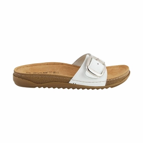 Flexus Women's Baronca Sandal - White Footwear for All