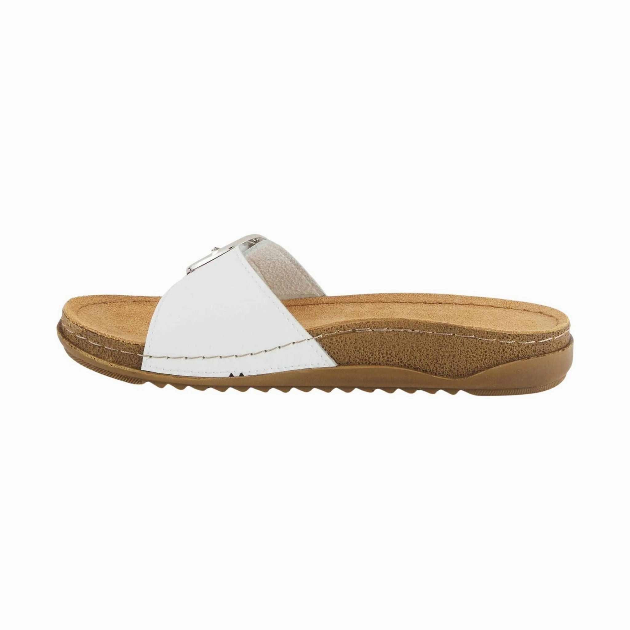 Support Feel Fashion Forward Flexus Women's Baronca Sandal - White