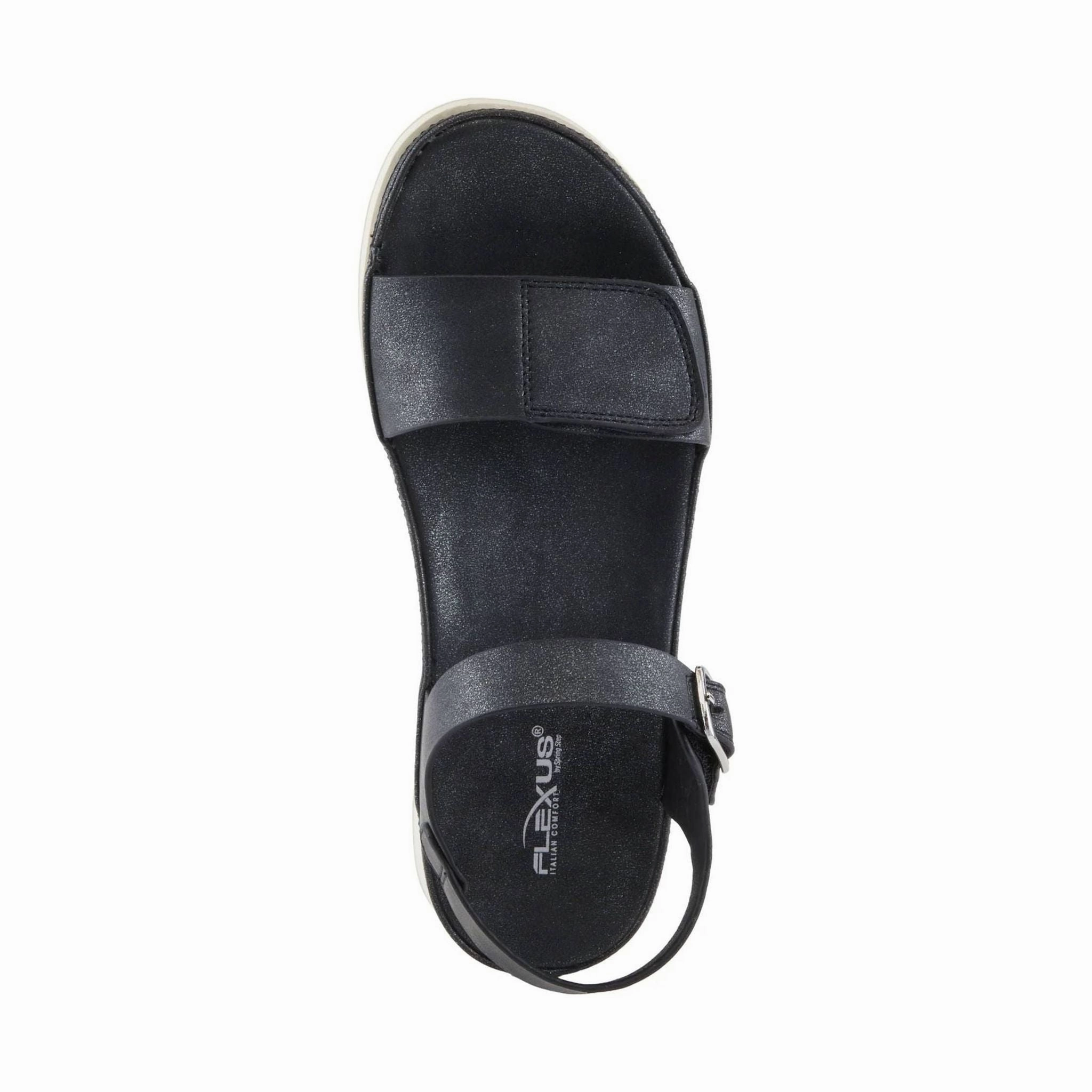 Walk Control Breathable Flip-flops Flexus Women's Shinzon Sandals - Black