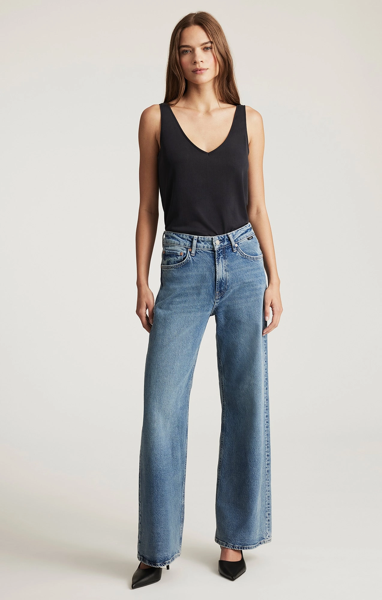 Lightweight Morning Stroll Durable Smart Layer FLORIDA WIDE LEG IN DARK USED CLASSIC BLUE