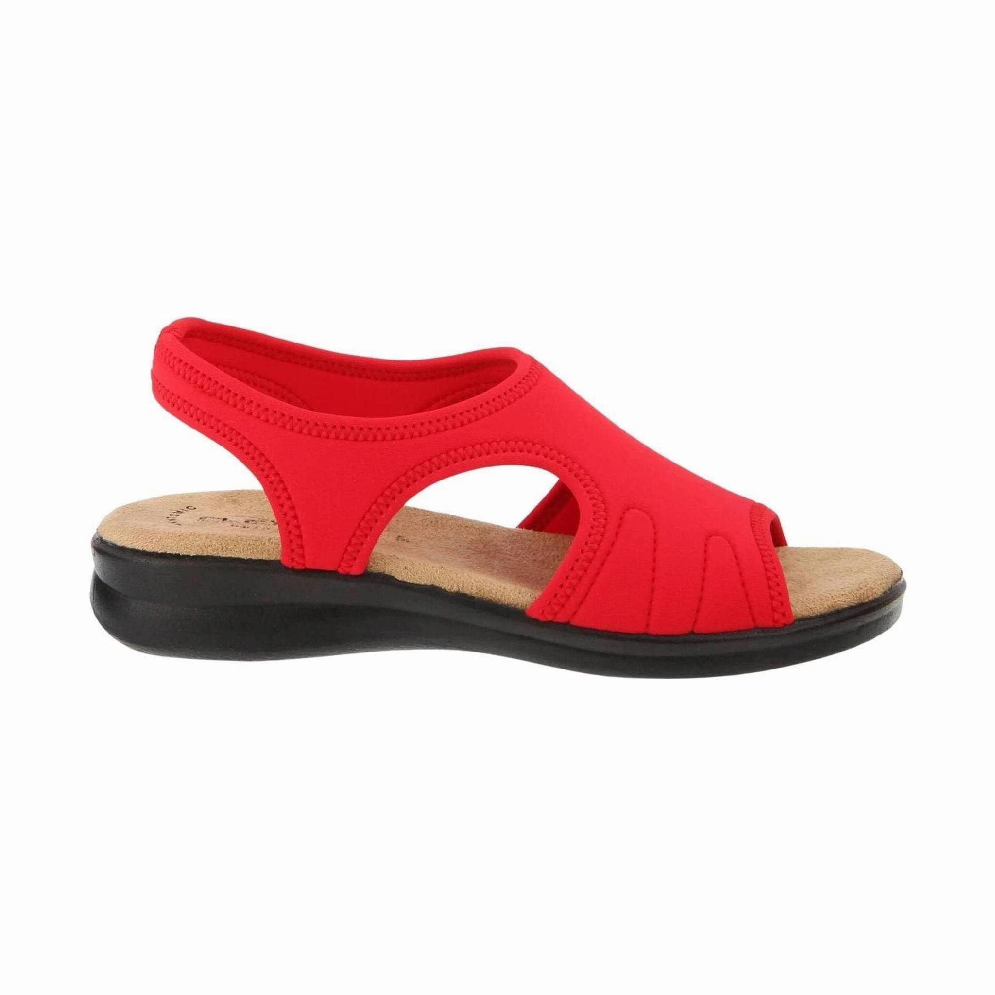 Easy To Wear Shoes Flexus Women's Nyaman Sandal - Red
