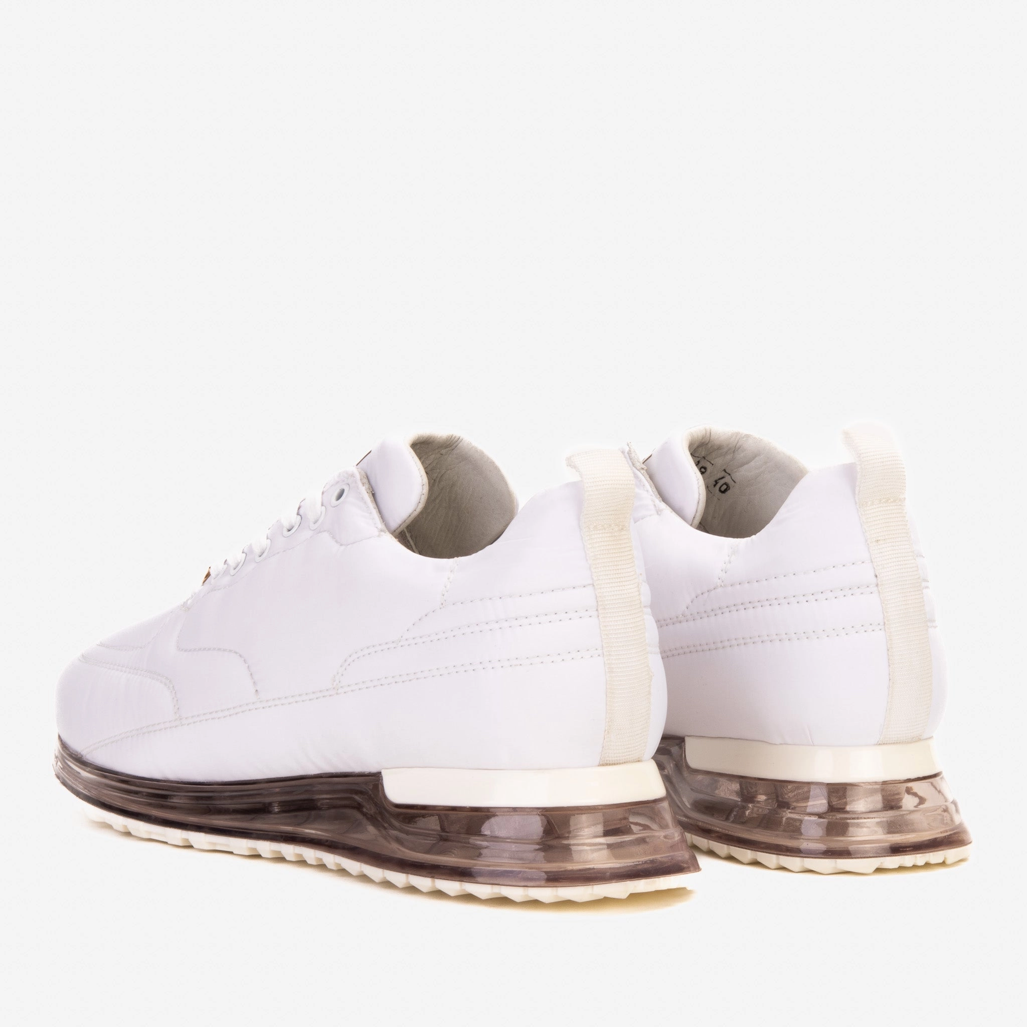 Microfiber Lining Tech The Lexington White Leather Men Sneaker
