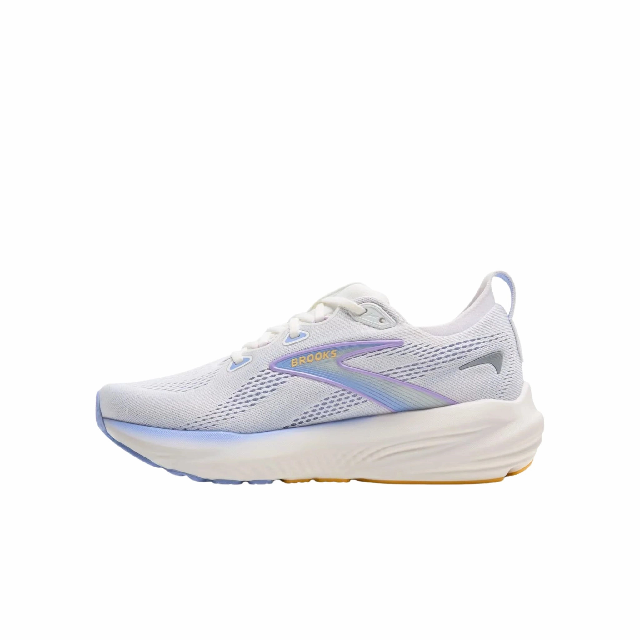 Everyday Activity Quick Action Brooks Women's Glycerin 22 Road Running Shoes - White/Blue Heron/Apricot