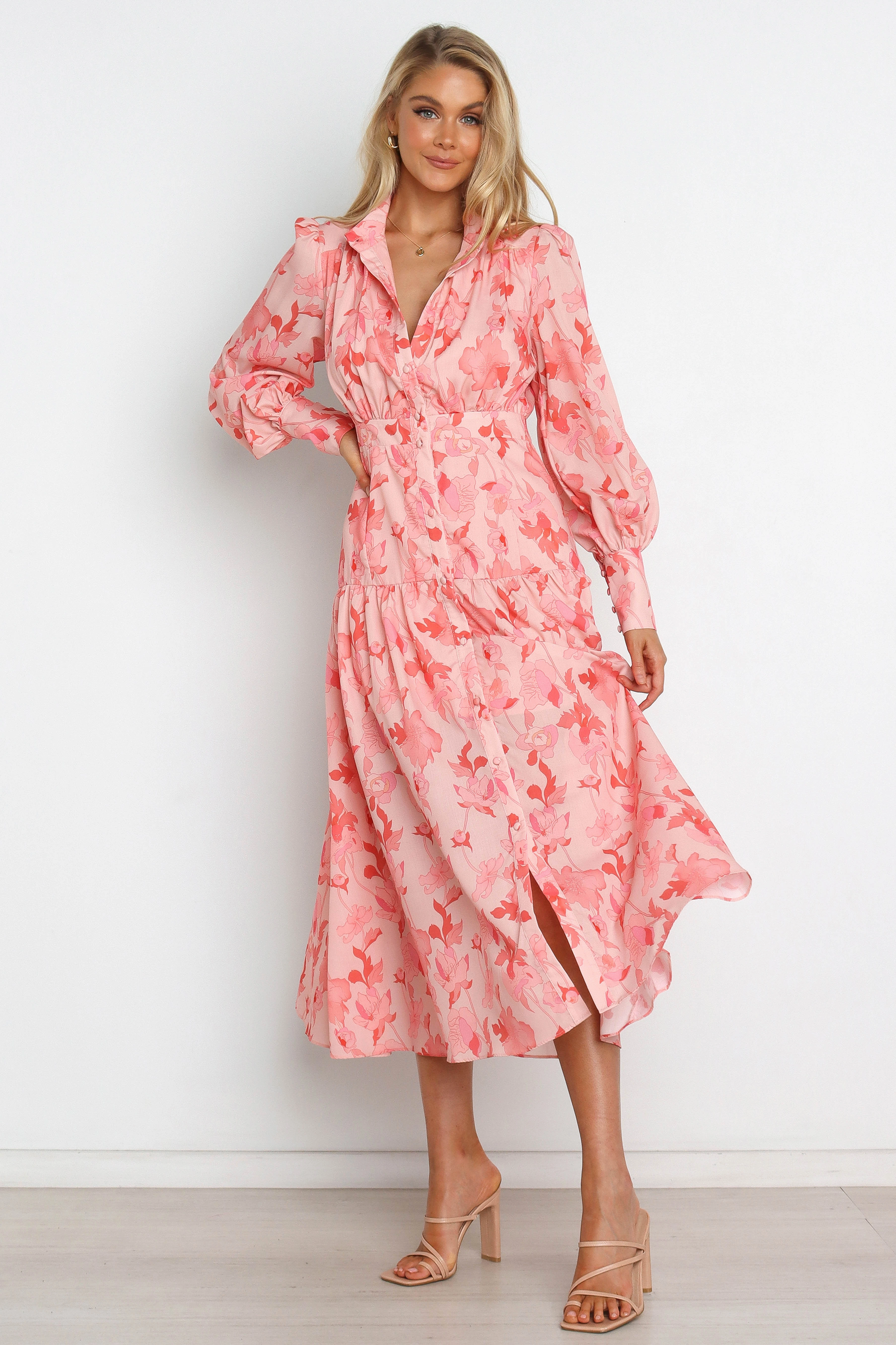 Chill Fashion Layer Base Forever Dress - Pink