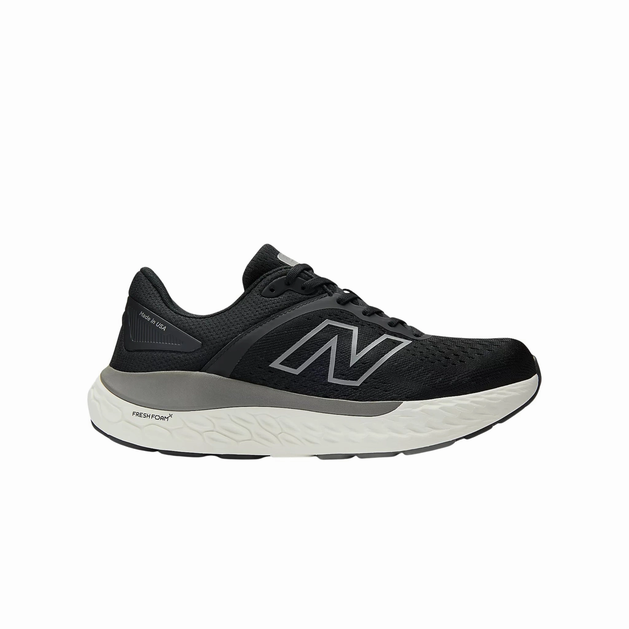 New Balance Men's 1540v4 Running Shoes - Black with Harbor Grey Multi Layer Cushioning