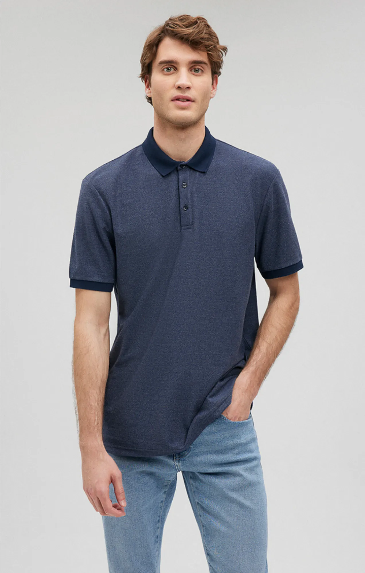 Standalone Option POLO SHIRT IN TOTAL ECLIPSE