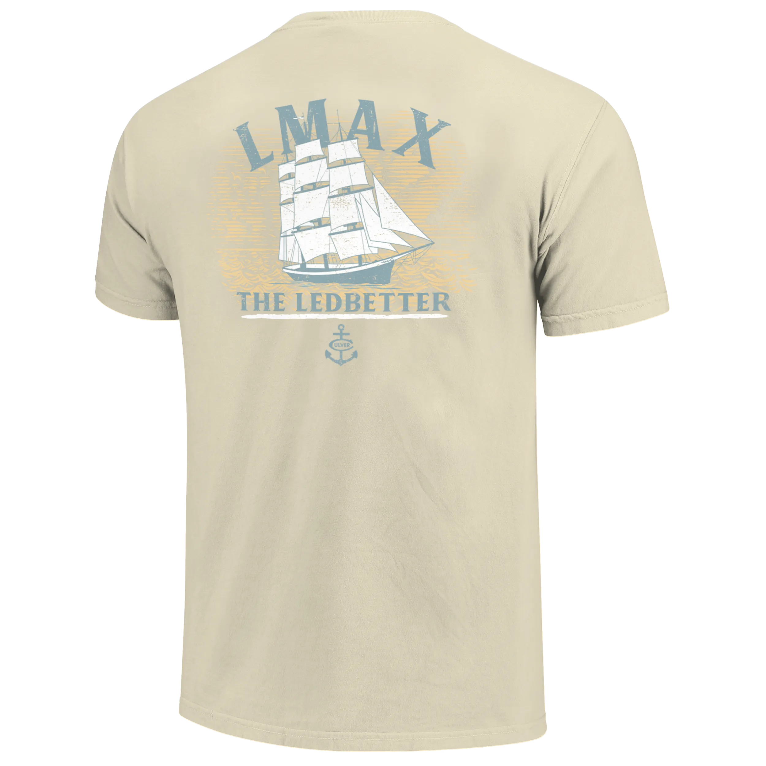 Casual Appeal Light Flex Fit Come Sail Away Short Sleeve Tee - Ivory