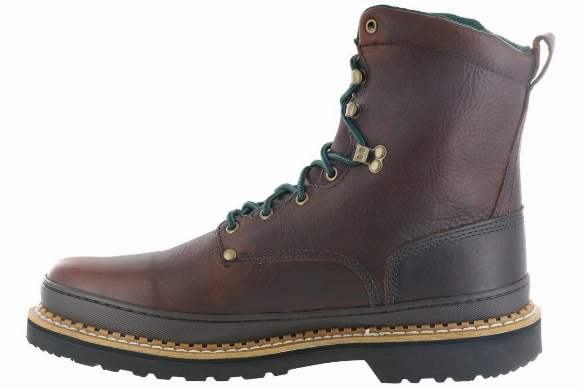 Flat Sole Georgia 8" Soft Toe Boot