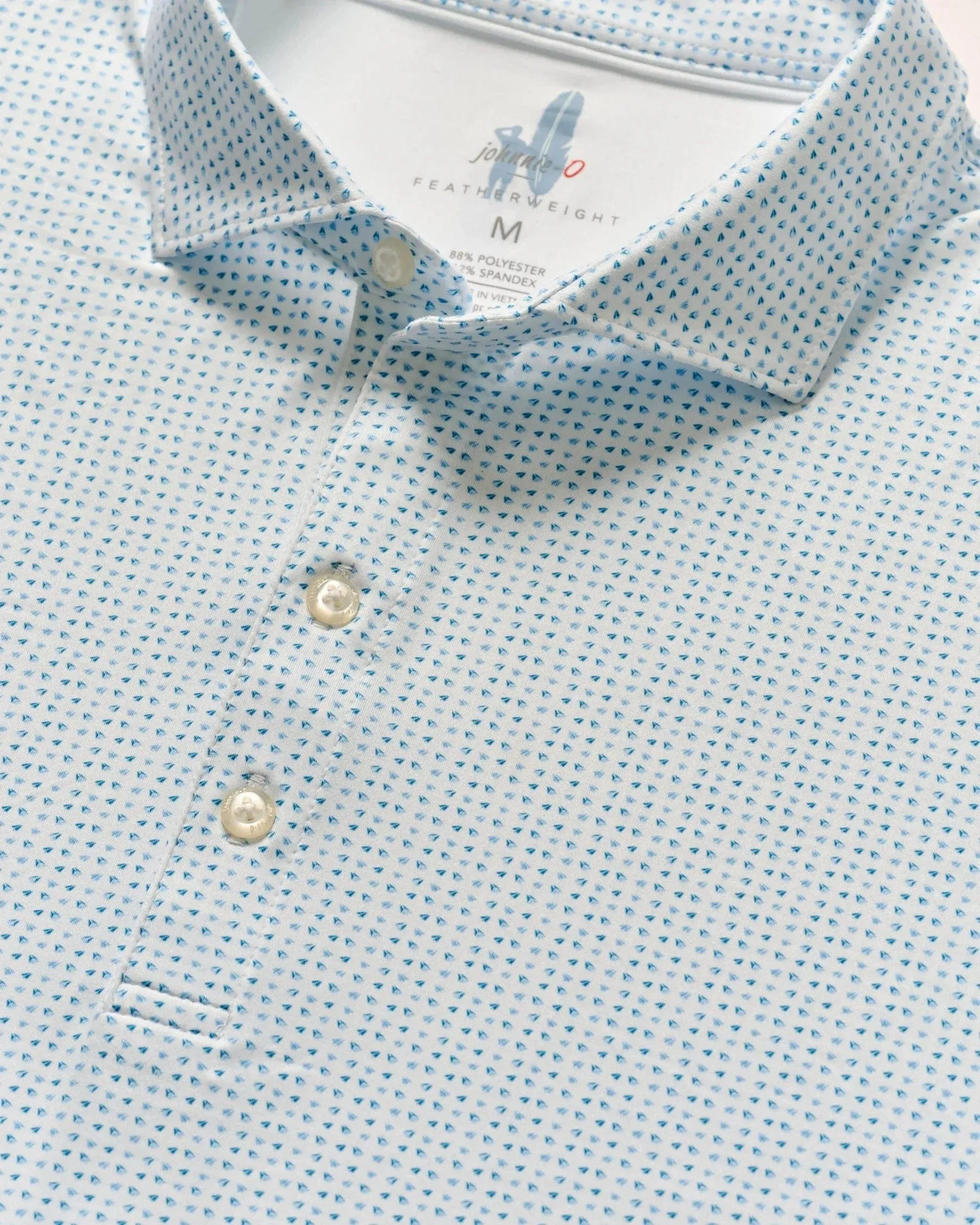 Durable Ribbed Cuffs Glidey Featherweight Polo - Maliblu