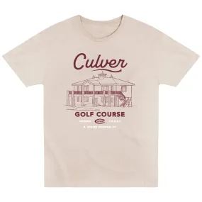 Golf House Sports Fan Tee  - Bone Abstract print Ergonomic Cut