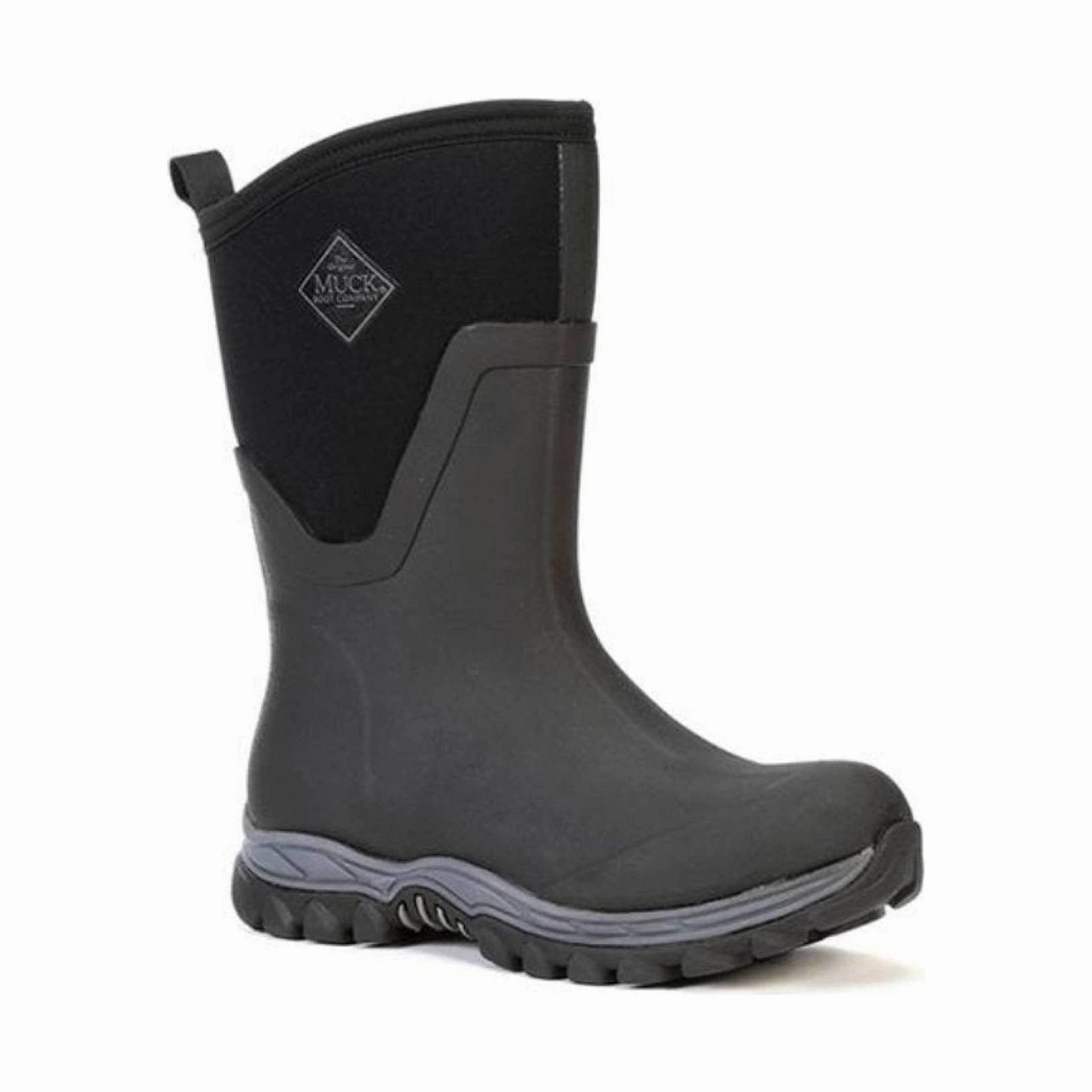 Muck Boots Women's Arctic Sport II Mid Extreme Conditions Sport Boot - Black Easy on Premium Quality
