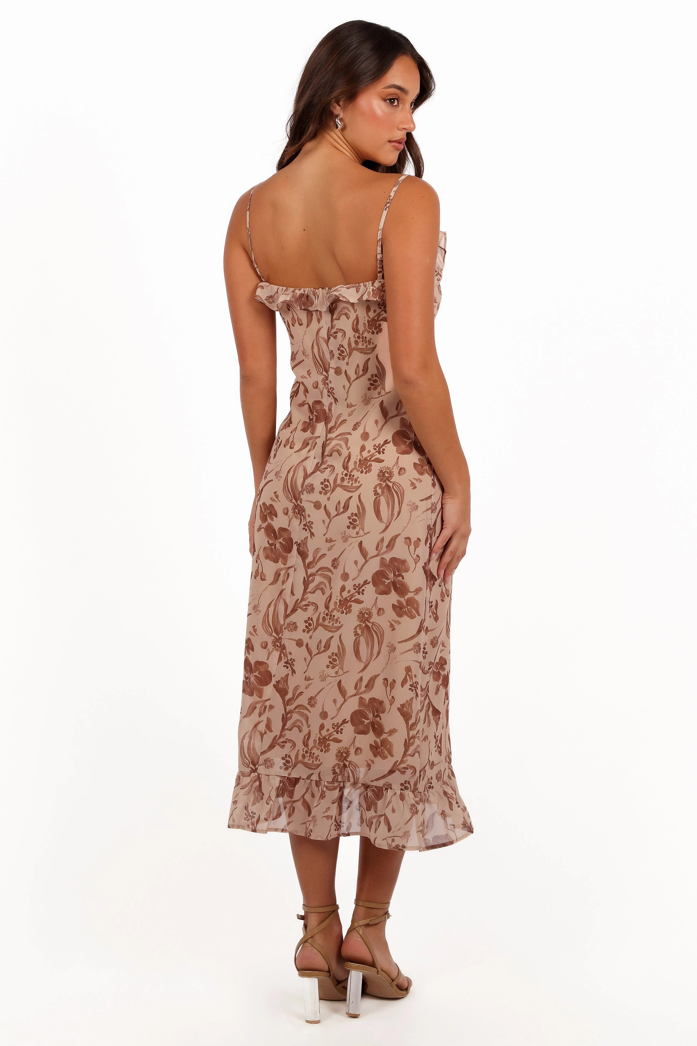 Grace Midi Dress - Wild Orchid Smart Fabric Urban Spirit