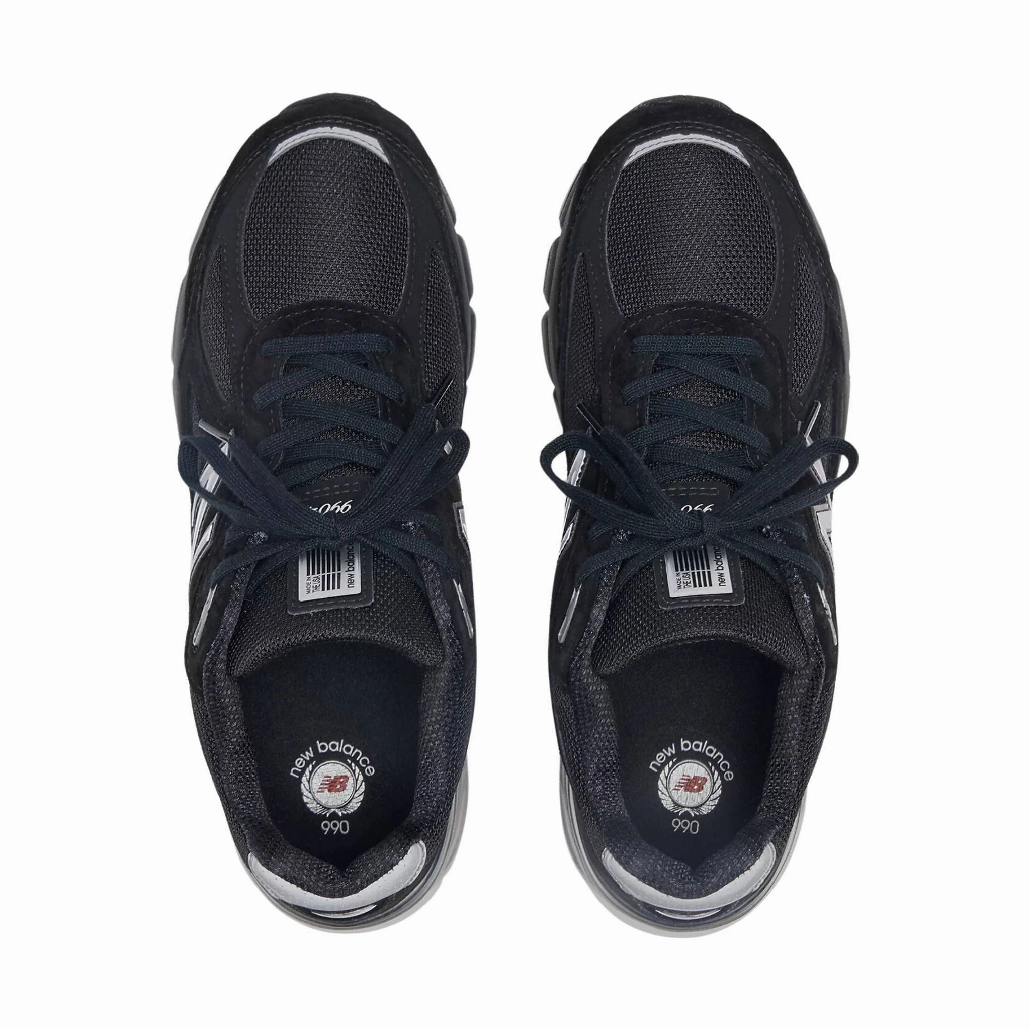 New Balance Women's 990V5 Shoes - Black All-day arch support