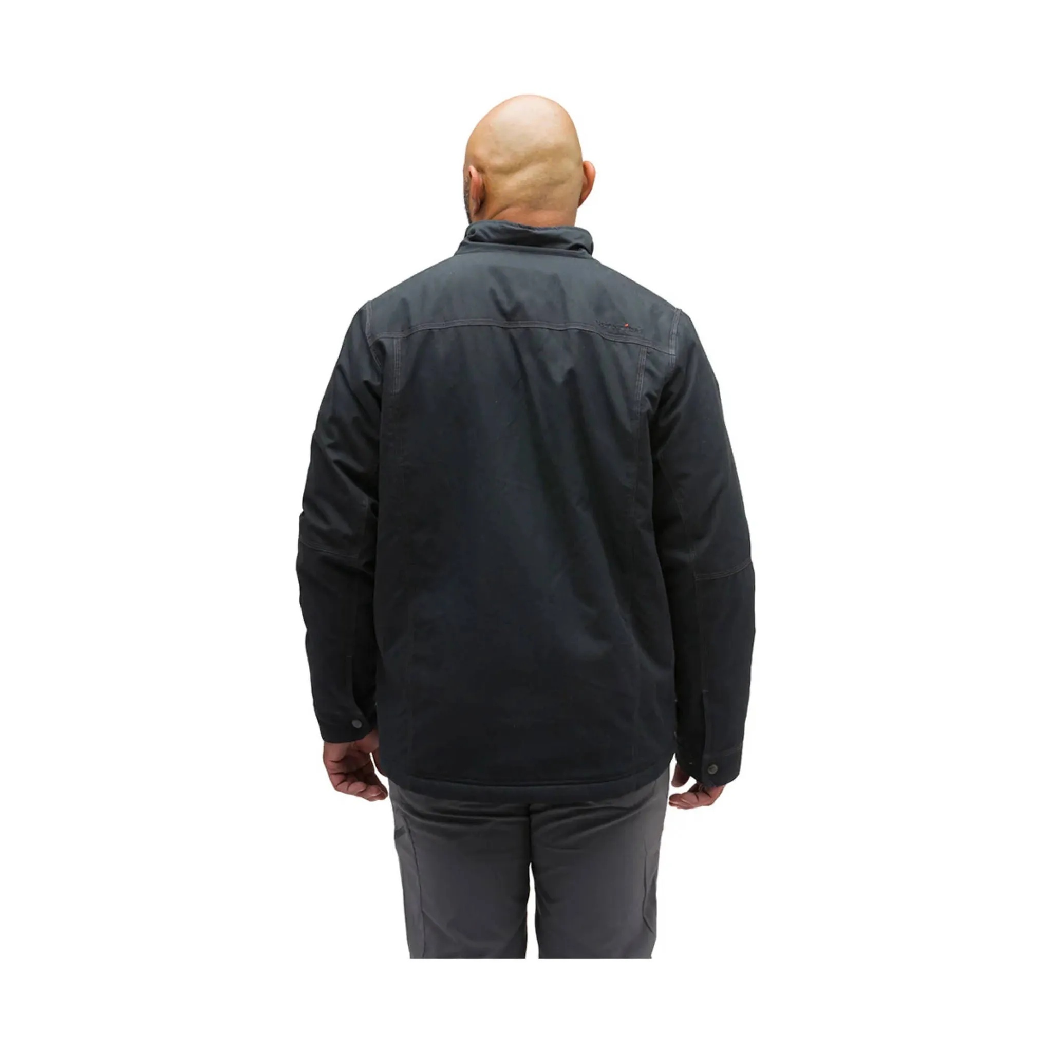 Urban Edge Breathable Design Grundens Men's Ballast Sherpa Jacket - Black