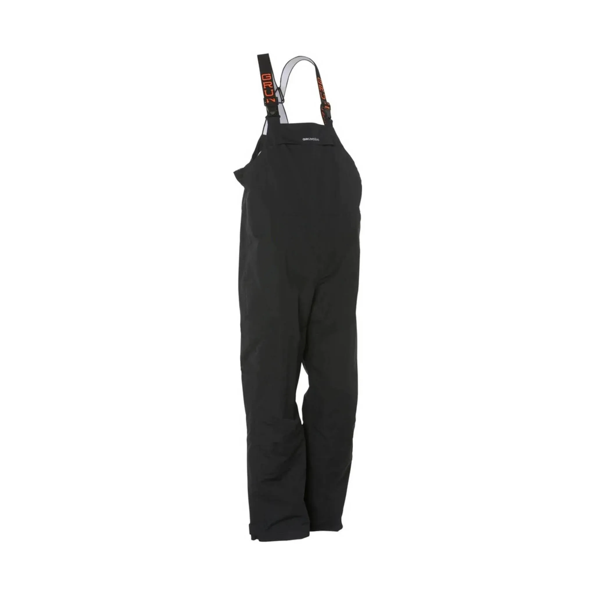 Grundens Men's Full Share Bib - Black Warm Lining Lightweight Feel