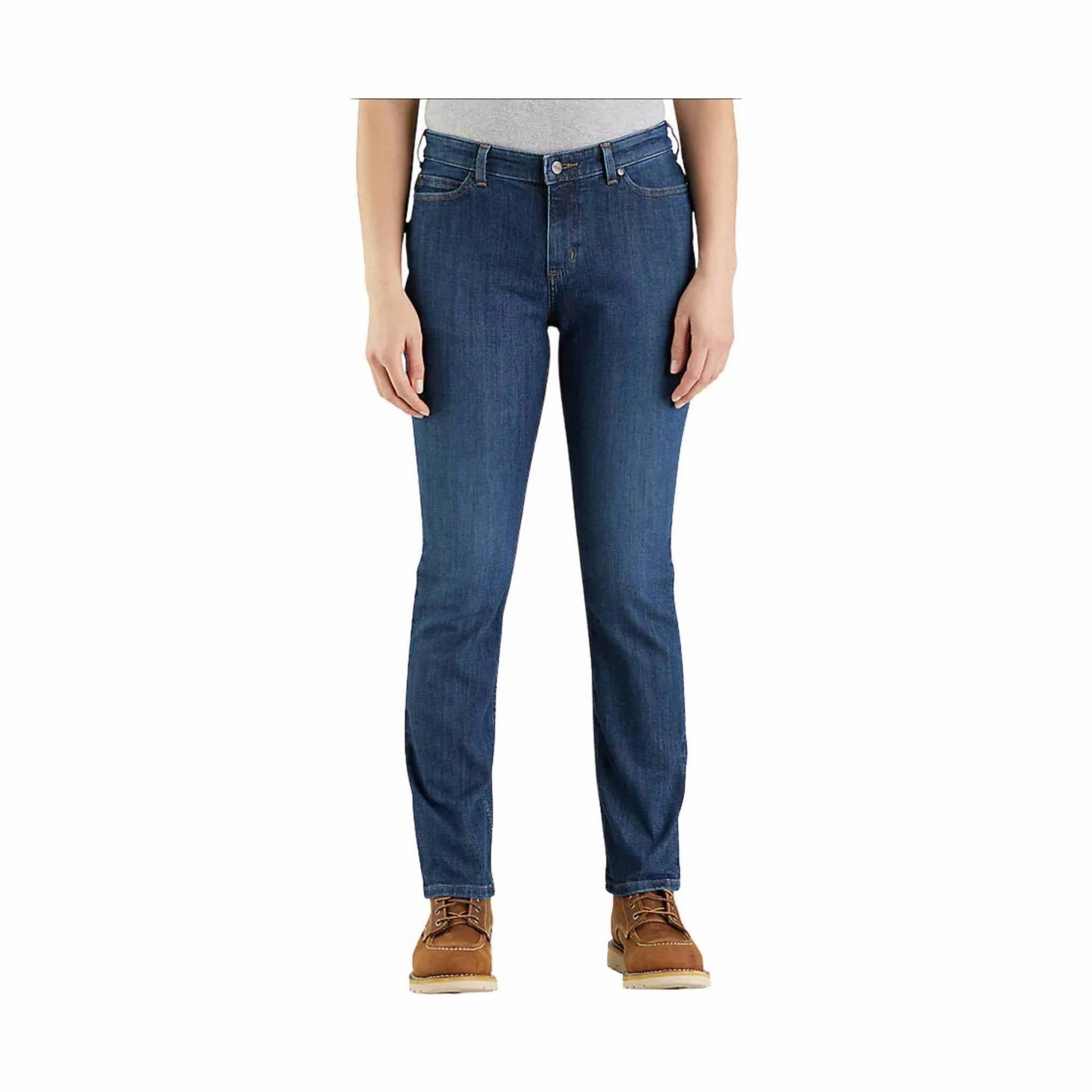 Carhartt Women's Rugged Relaxed Fit Jean - Willow - ONLINE STORE CREDIT/EXCHANGE ONLY Weather Proof