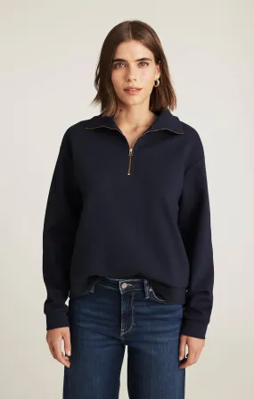HALF ZIP SWEATSHIRT IN NAVY BLAZER Daily Active product stock