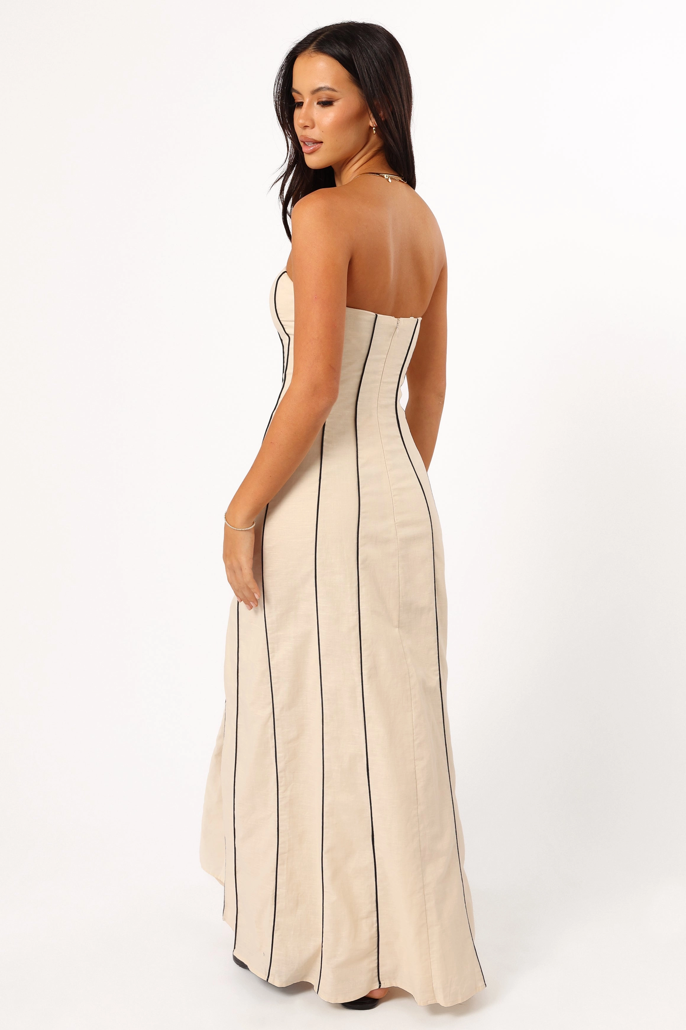 Calm Silhouette Ravello Maxi Dress - Cream