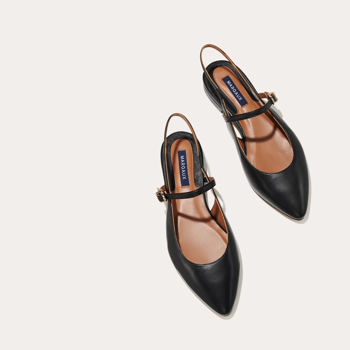 The Crosby Sling - Black Nappa Paris Touch Seamless