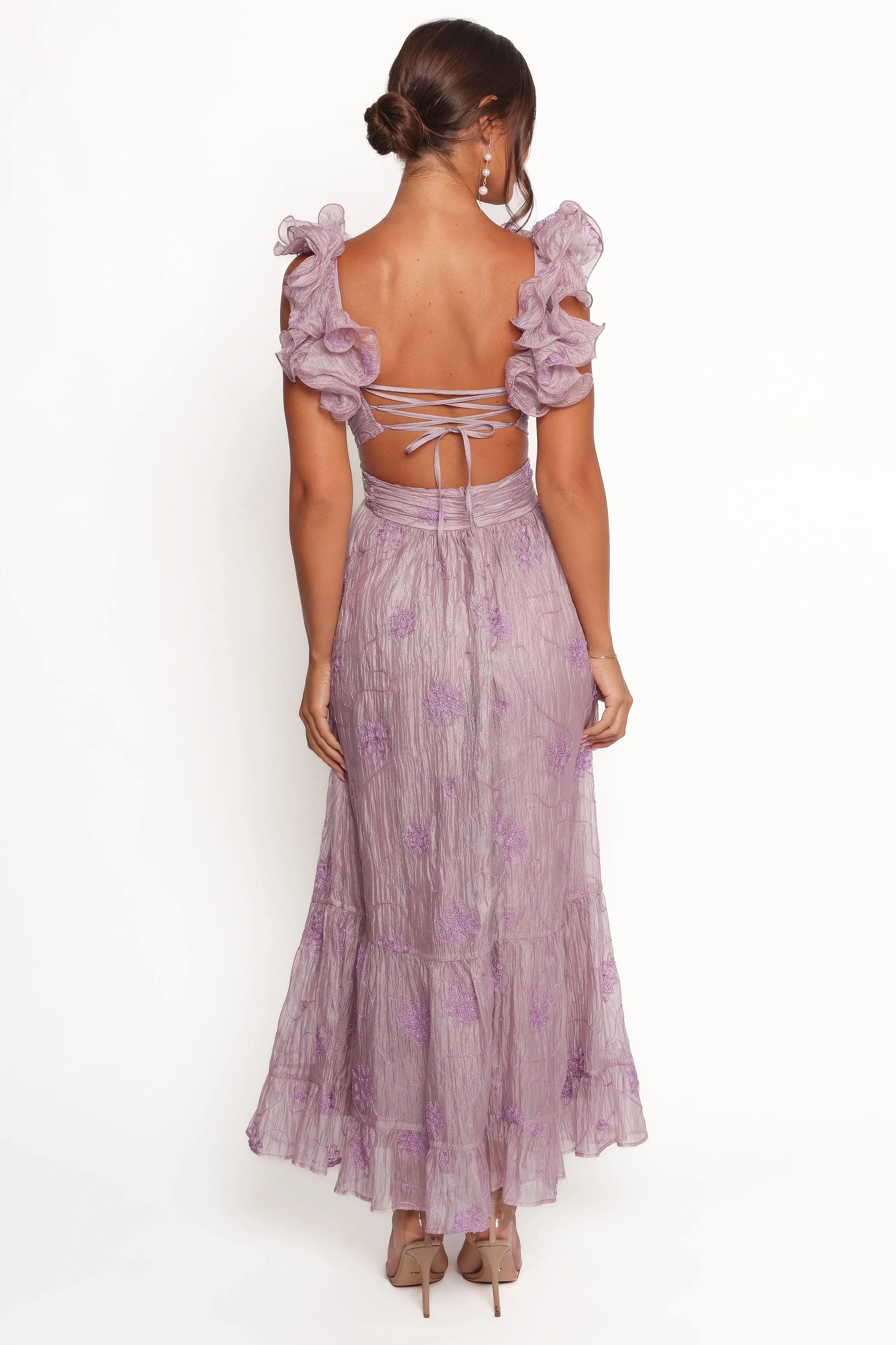 Harmony Maxi Dress - Lilac Casual Elegance