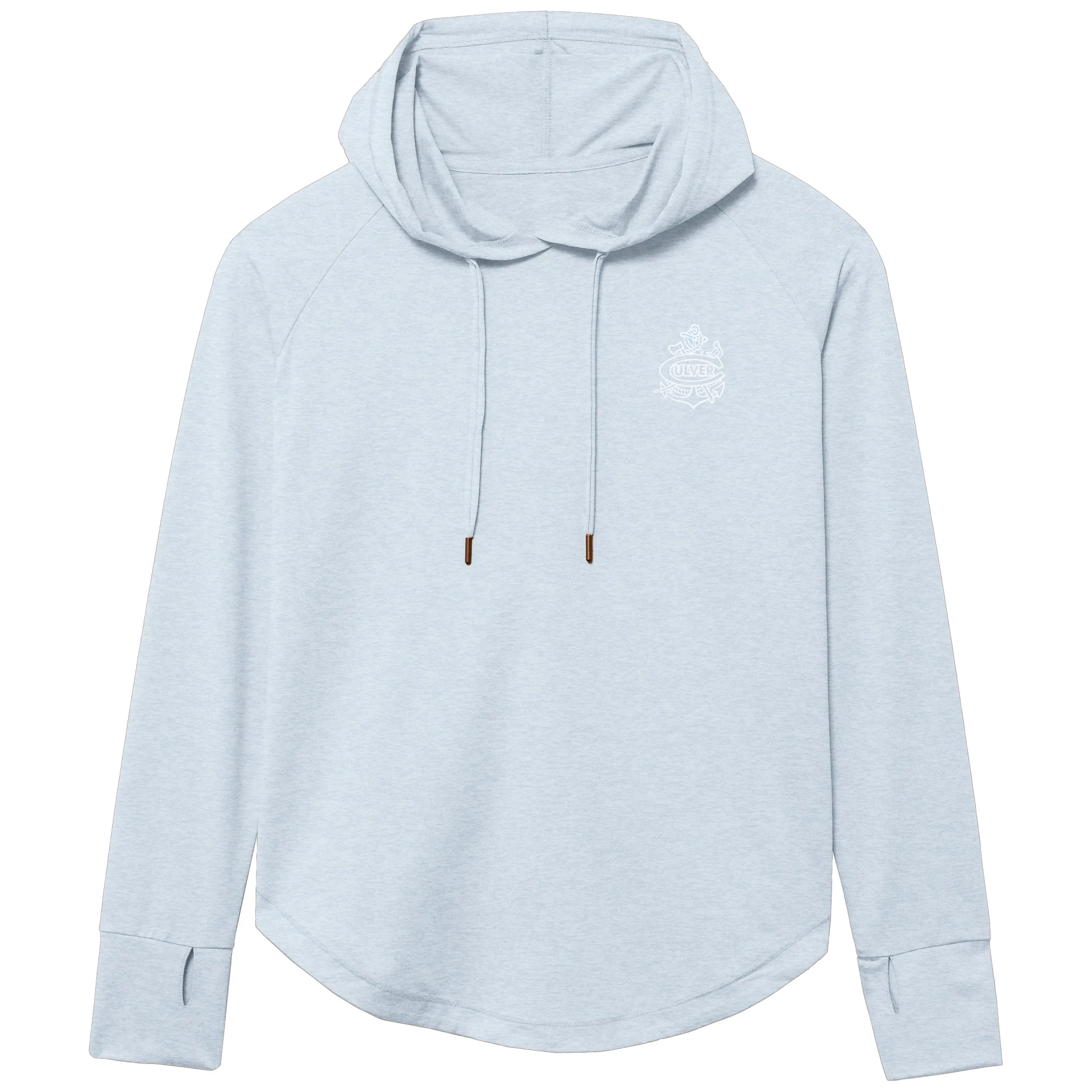 Anchor Swerve Hood - Quiet Tide Heather Textured Surface