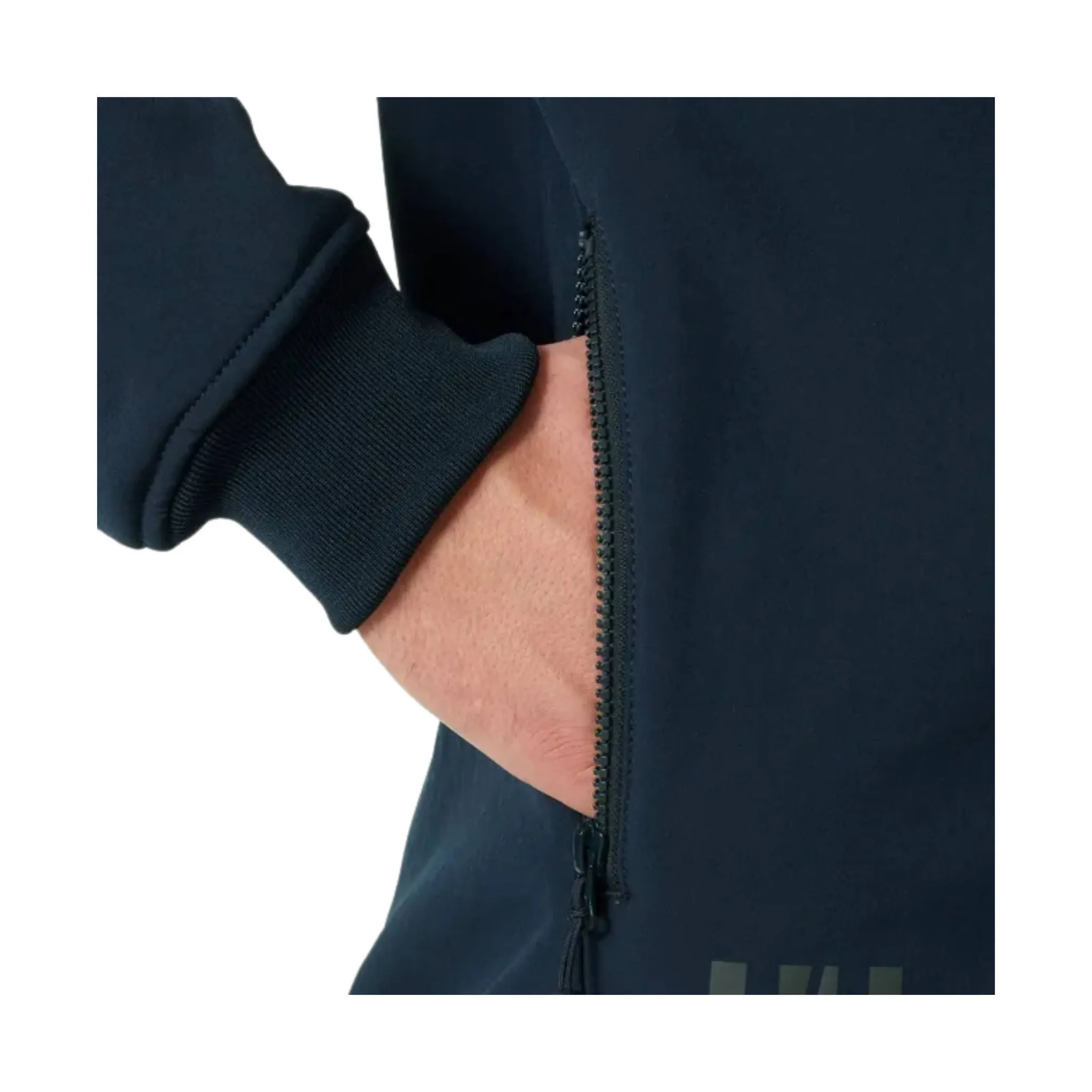 Durable zipper pull Autumn Wear Helly Hansen Men's Oxford Winter Softshell Jacket - Navy
