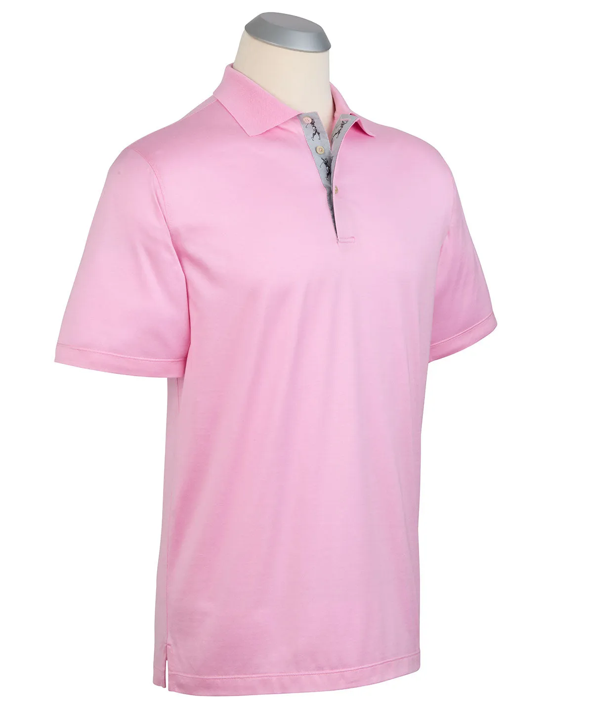 Heritage Italian Cotton Short Sleeve Polo Shirt Premium Fit