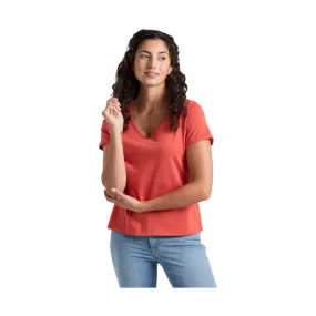 Kuhl Women's Vega Tee - Sunset Fitted Design