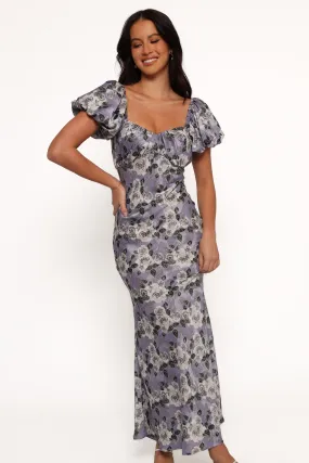 Marjorie Midi Dress - Lavender Day To Night