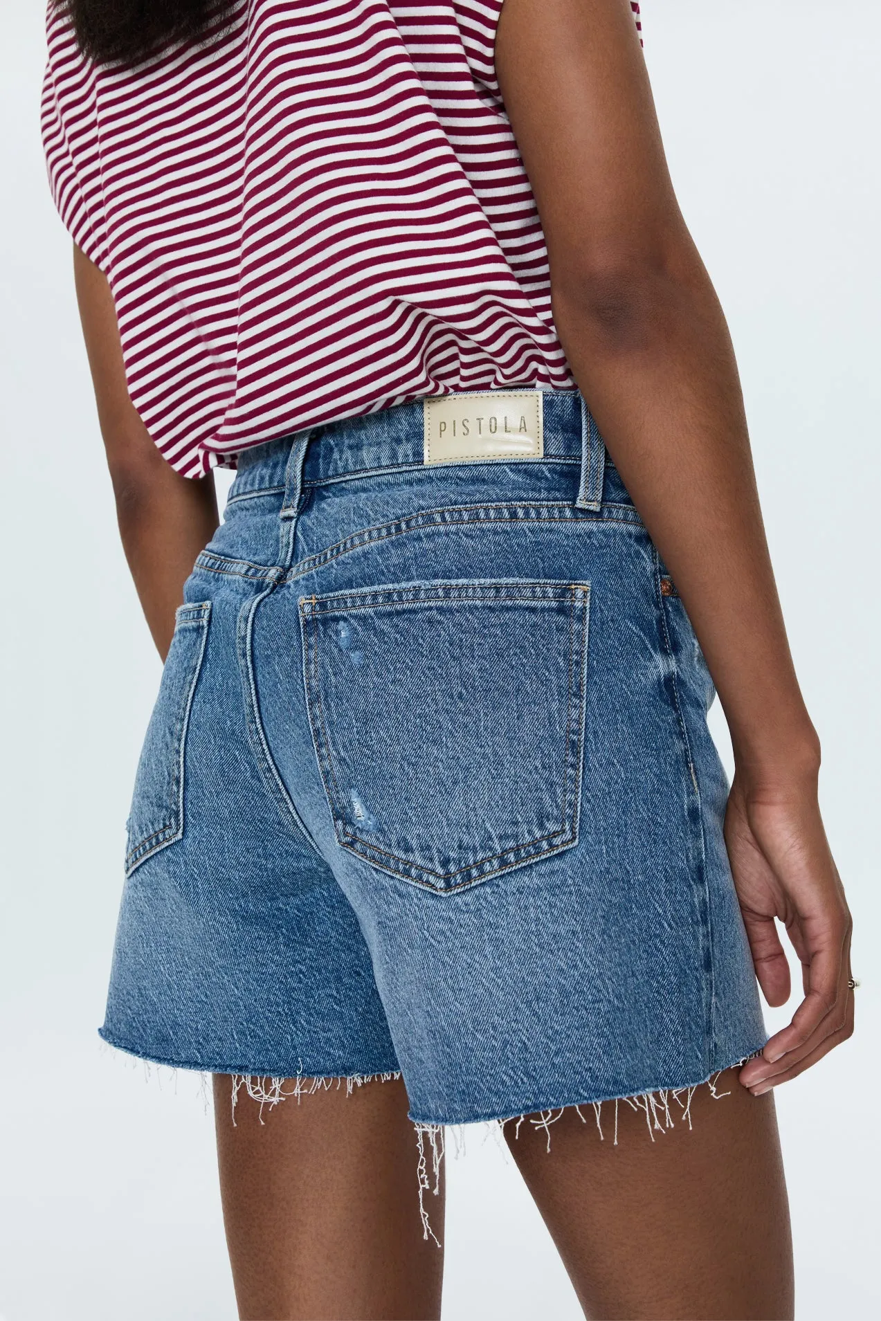 Slim Flex Kennedy Mid Rise Short - Central Vintage