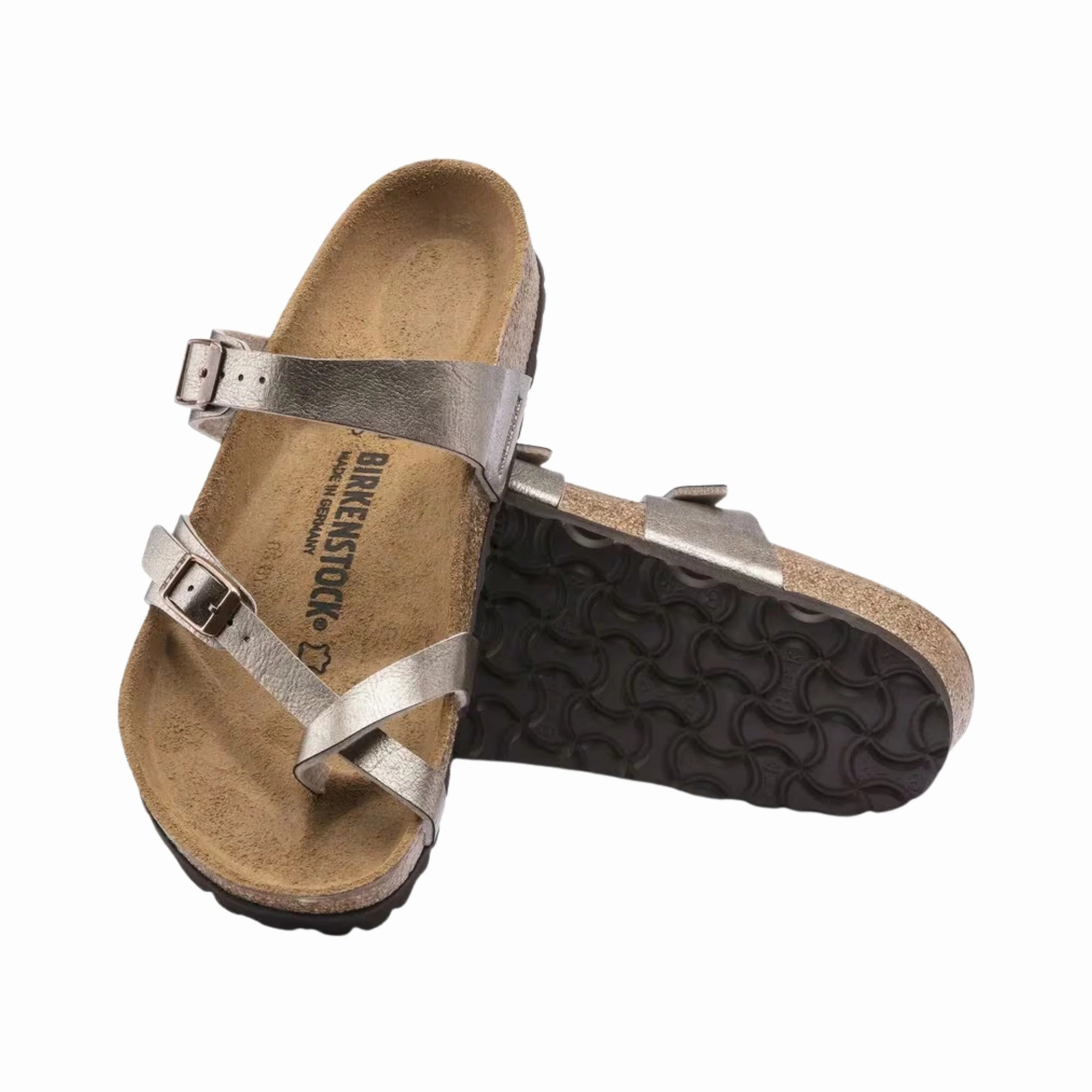 Orthopedic Design Classic Summer Shoes Birkenstock Mayari Sandal - Birko Flor Graceful Taupe