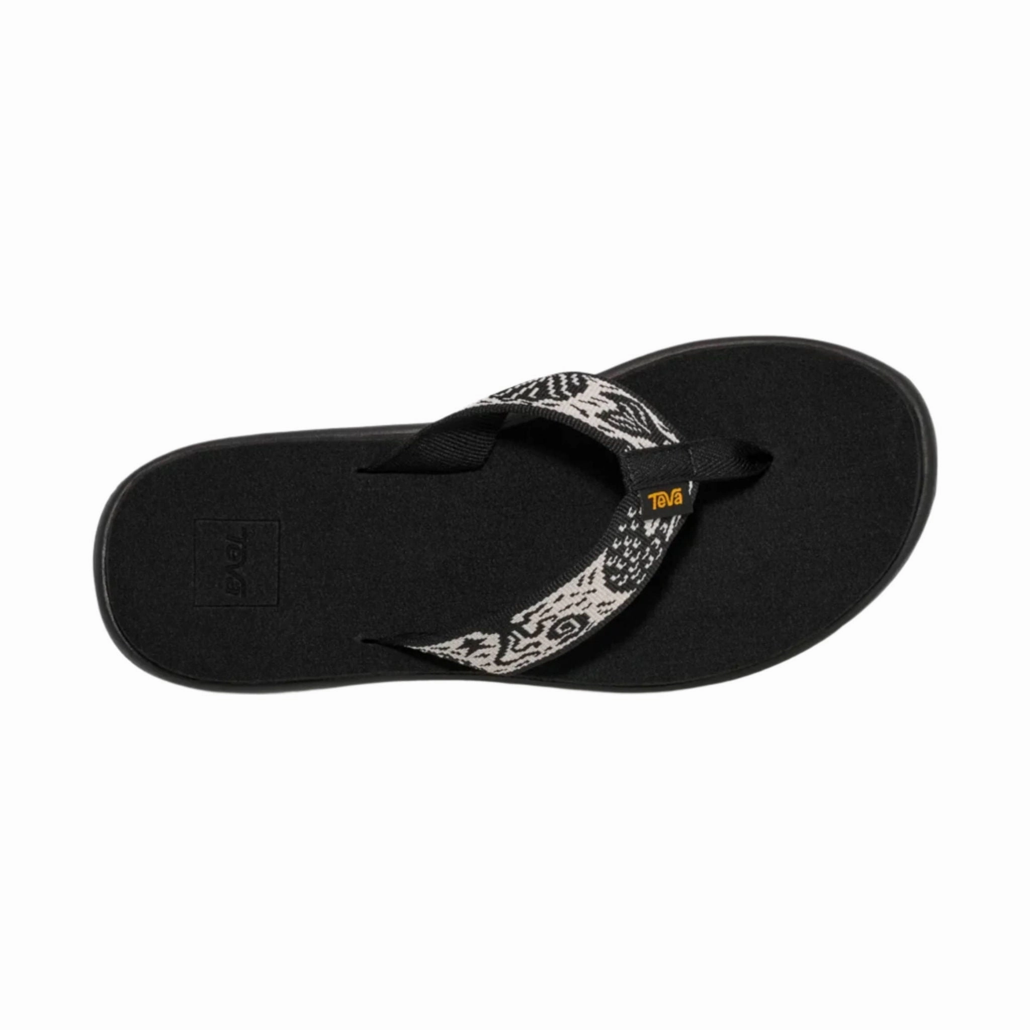 Flexible Groove Technology Teva Women's Voya Flip Flop - Sirena Black
