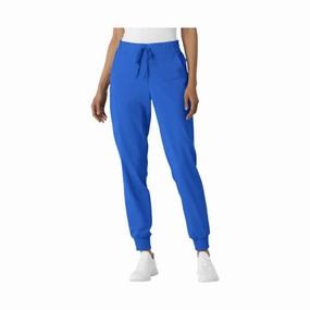 Wink Women's Renew Jogger Scrub Pant - Royal Active Performance Modern Waist