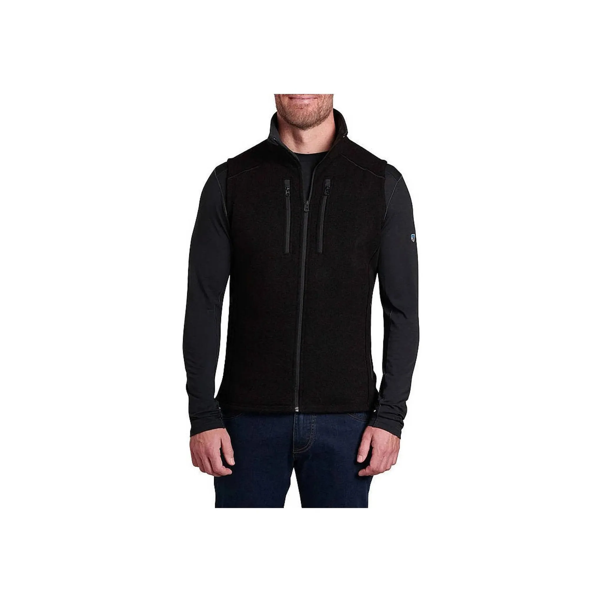 PocketPlacement SnapFastenings Kuhl Men's Interceptr Vest - Black