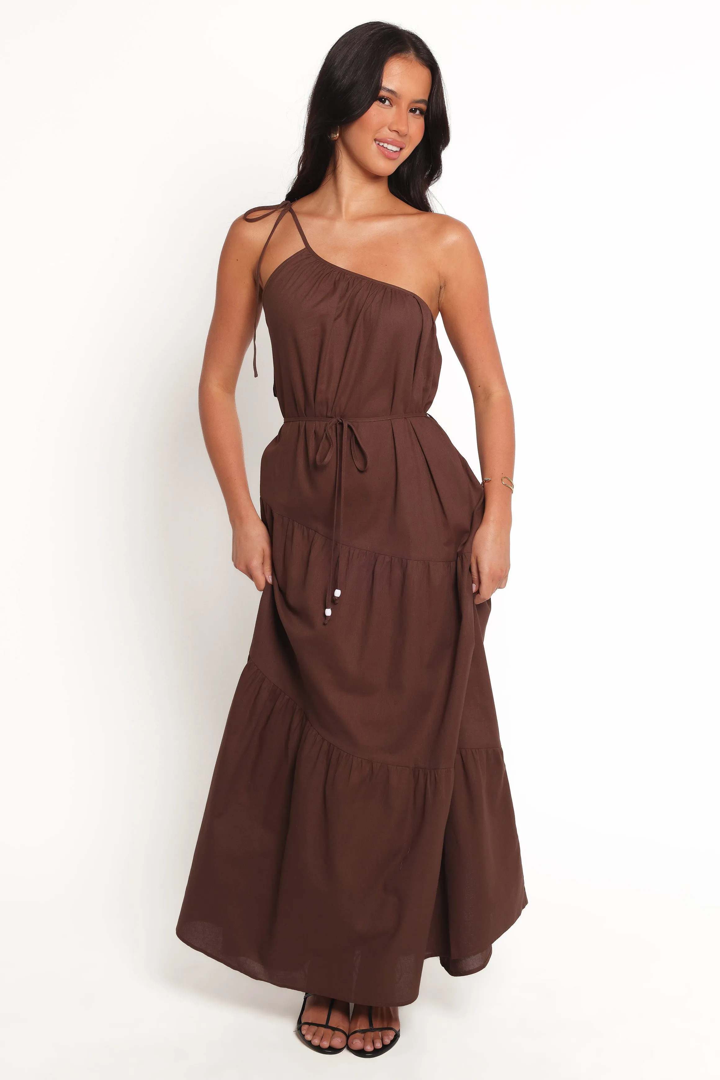 Hilde Maxi Dress - Chocolate Wedding guest