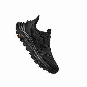 HOKA Men's Anacapa 2 Freedom Hiking Shoes - Black/Black Rollbar Stability System