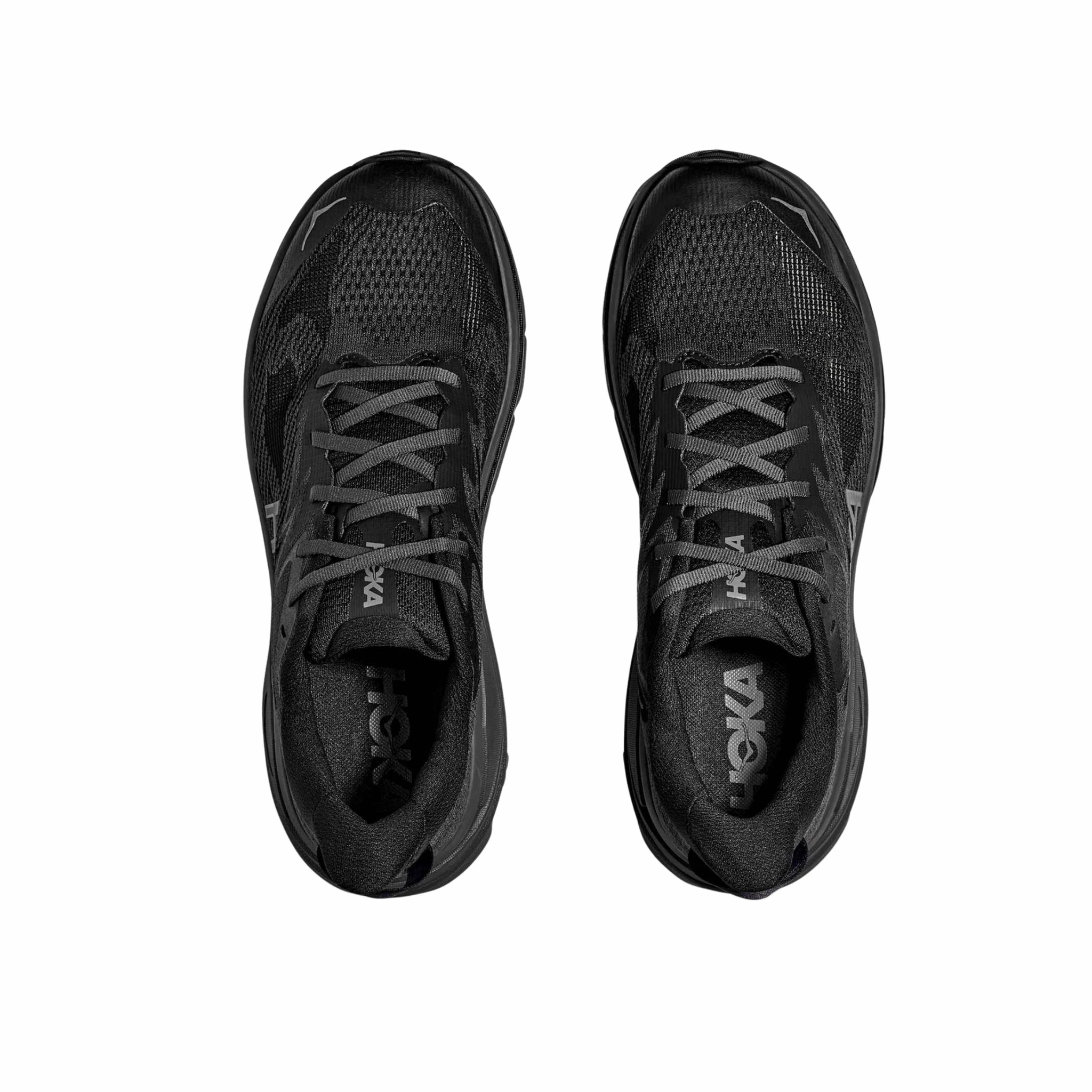 Cool Feet Street Casual HOKA Men's Challenger 8 Trail Running Shoes - Black/Outer Orbit