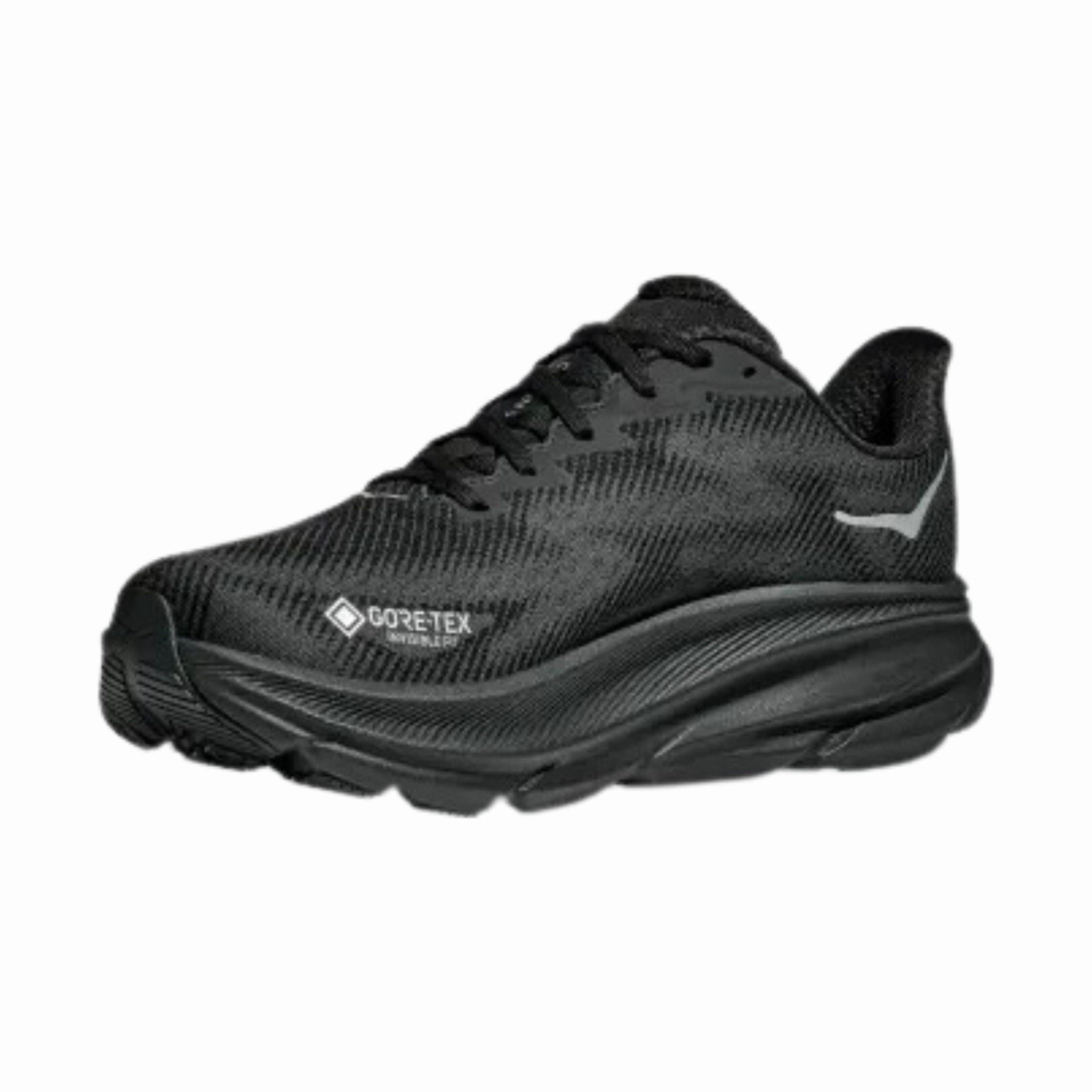 HOKA Men's Clifton 9 GTX Everyday Running Shoes - Black Stride Boost High-performance
