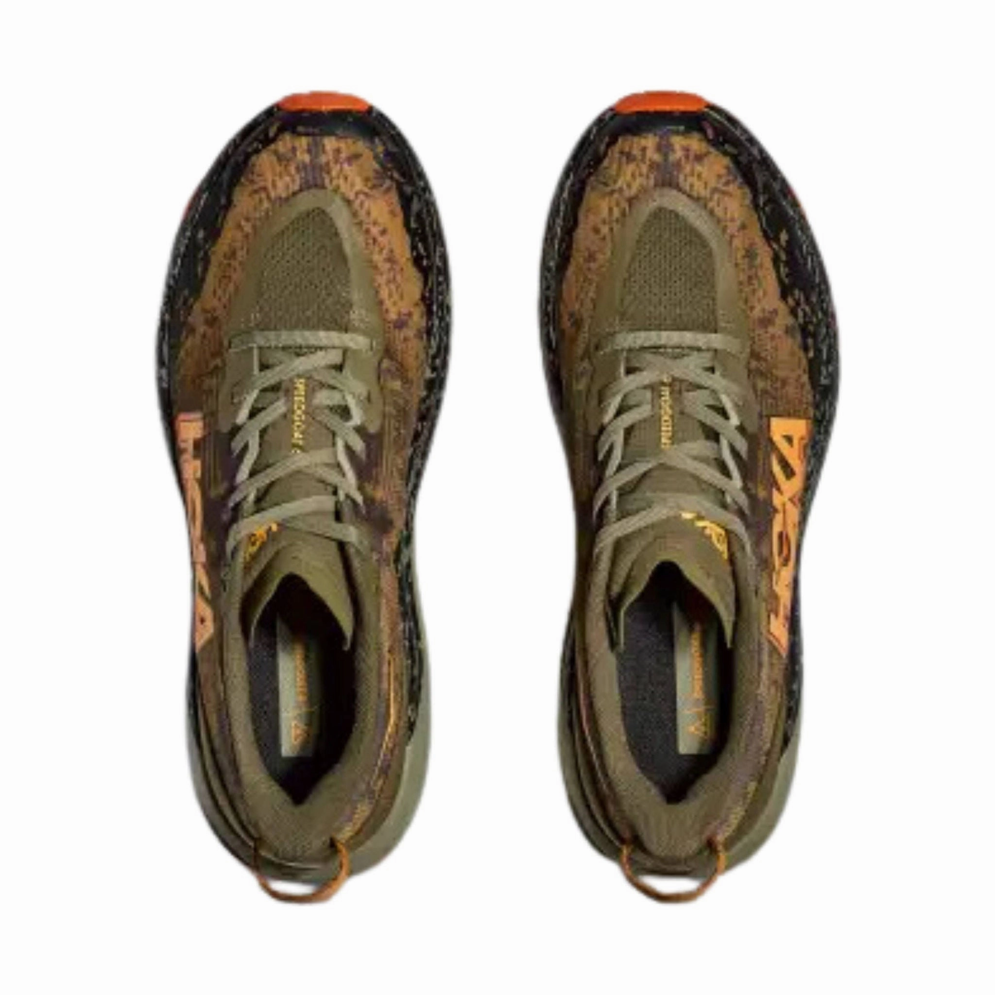 Daily Routine HOKA Men's Speedgoat 6 Trail Running Shoes - Antique Olive/Squash