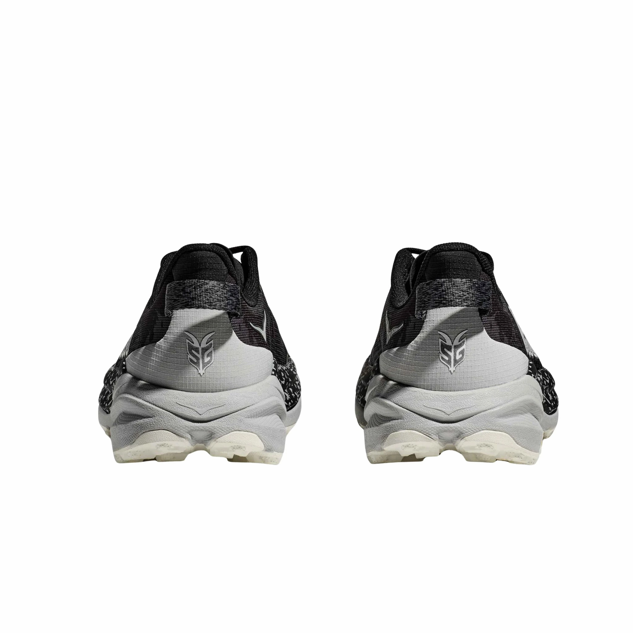 HOKA Men's Speedgoat 6 Trail Running Shoes - Black/Stardust Padded Ankle Pace Maker