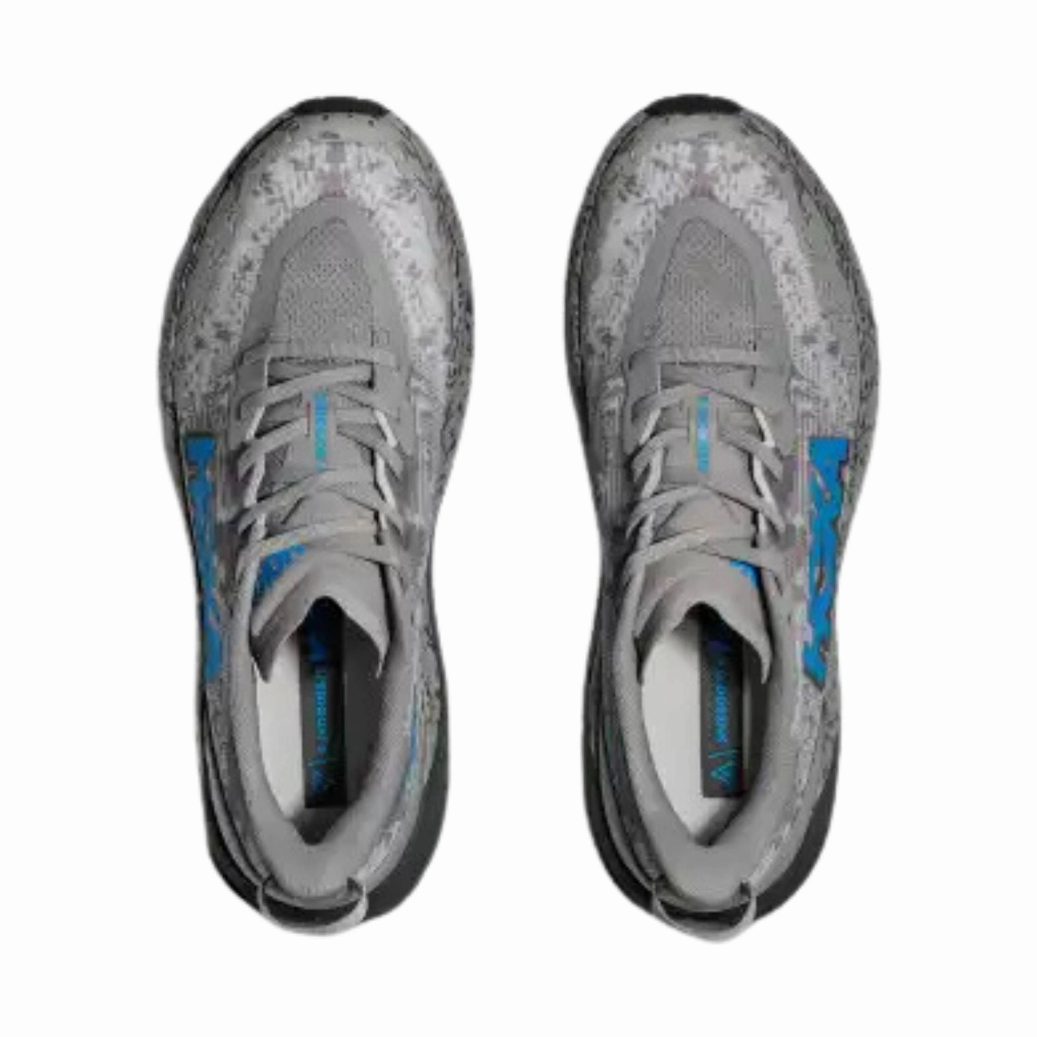 Classy stability HOKA Men's Speedgoat 6 Trail Running Shoes - Galactic Grey/ HOKA Blue