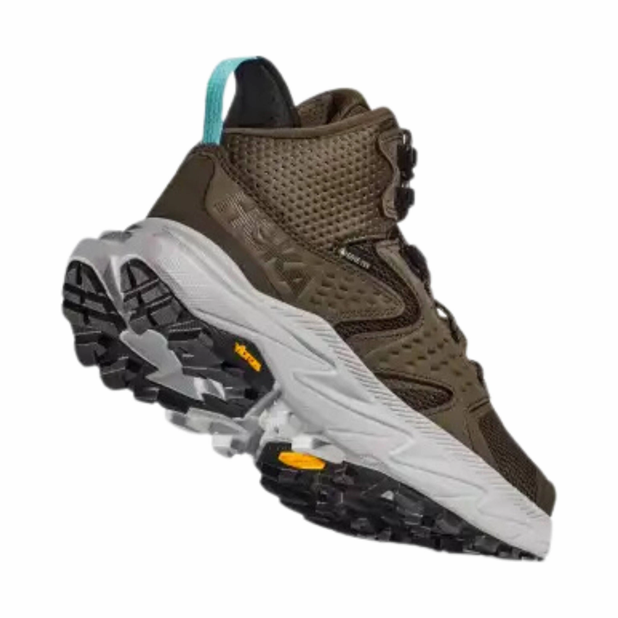 HOKA Women's Anacapa 2 Mid GTX Hiking Shoes - Deep Umber/Stardust Dynamic Cushioning