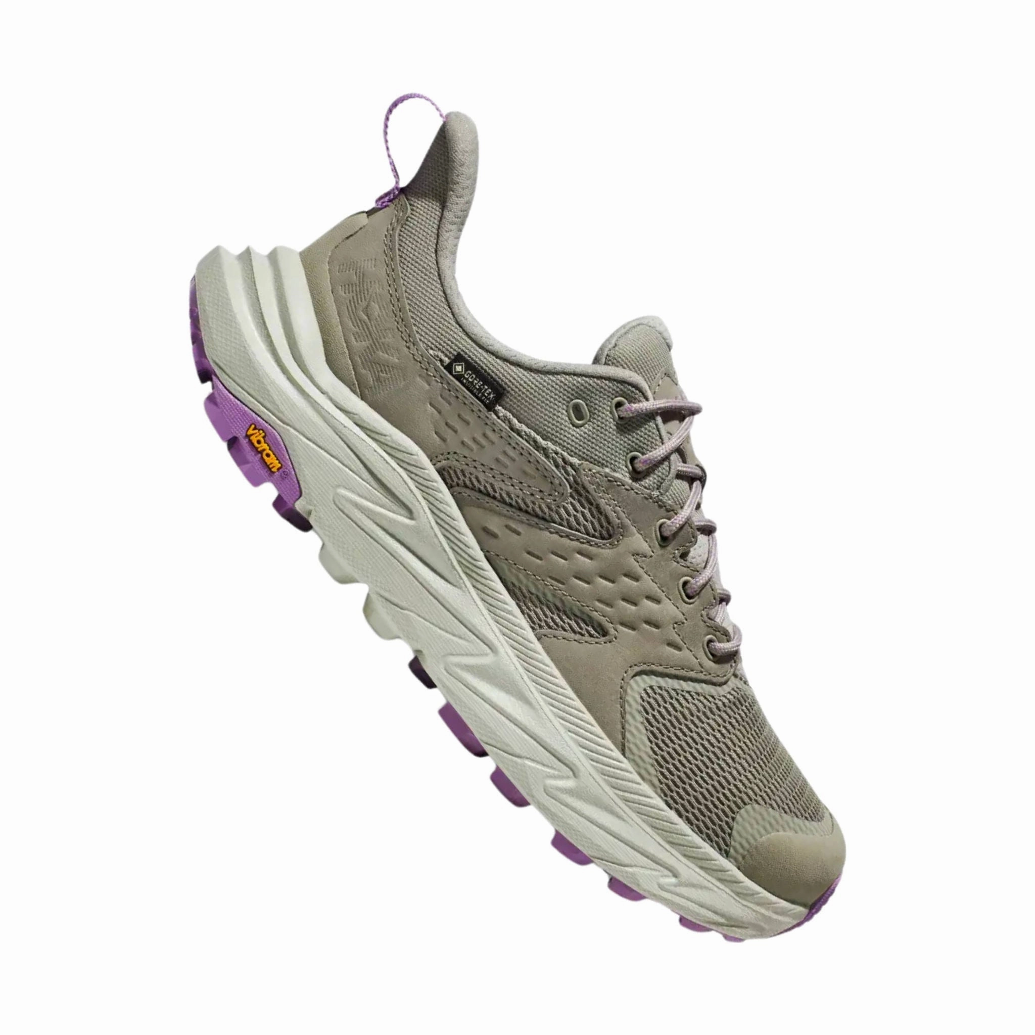 HOKA Women's Anacopa 2 Low GTX Hiking Shoe - Barley/Celadon Tint Any Weather