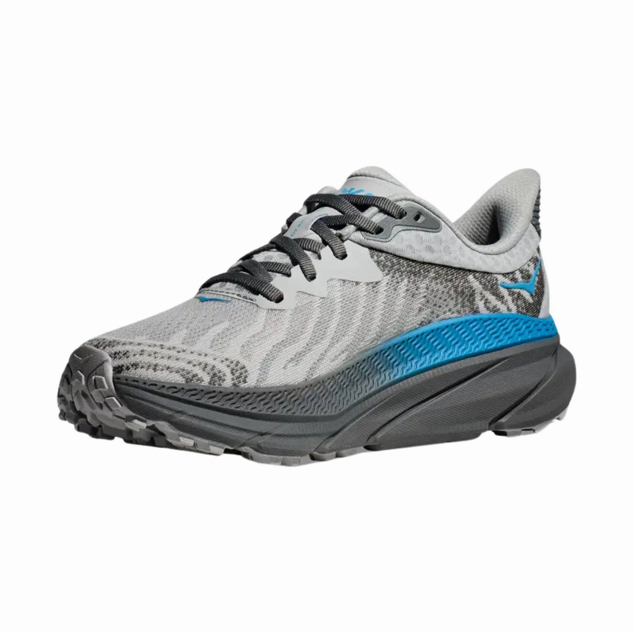 Even Pressure HOKA Women's Challenger 7 Trail Running Shoes - Stardust/Asteroid
