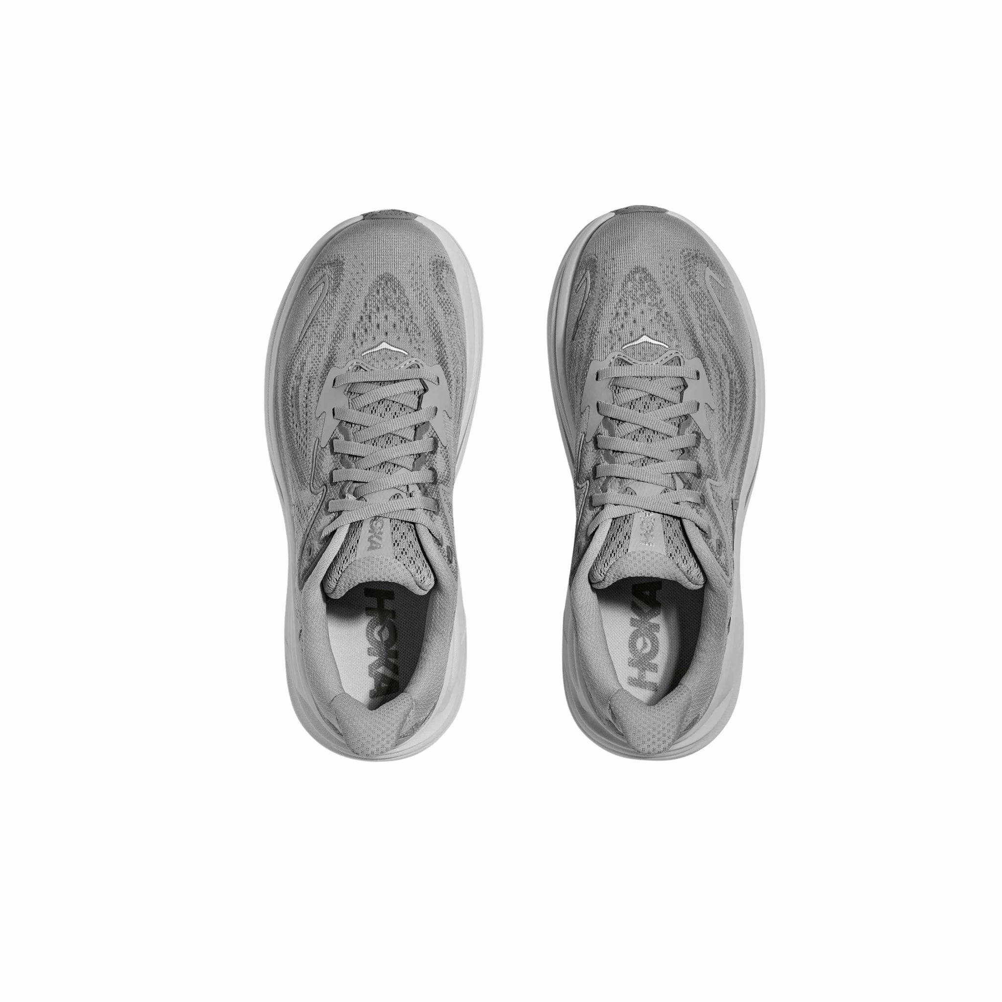 HOKA Women's Clifton 10 Running Shoes - Stellar Grey / Galactic Grey Stable Wear