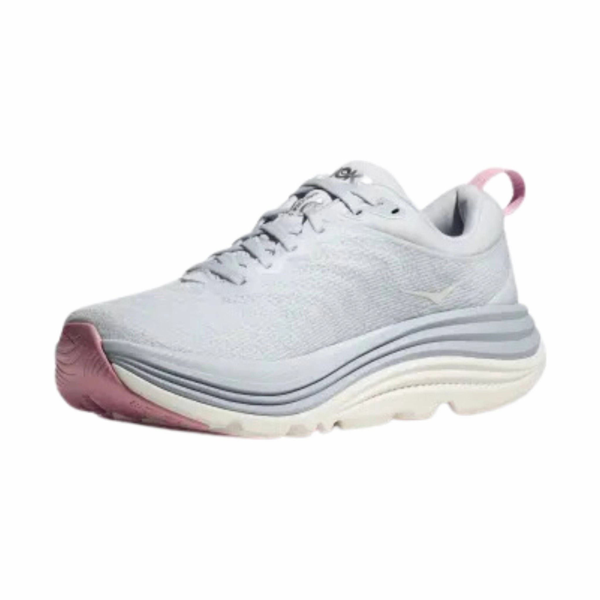 HOKA Women's Gaviota 5 Running Shoes - Sea Ice/ Pink Twilight Stable Path