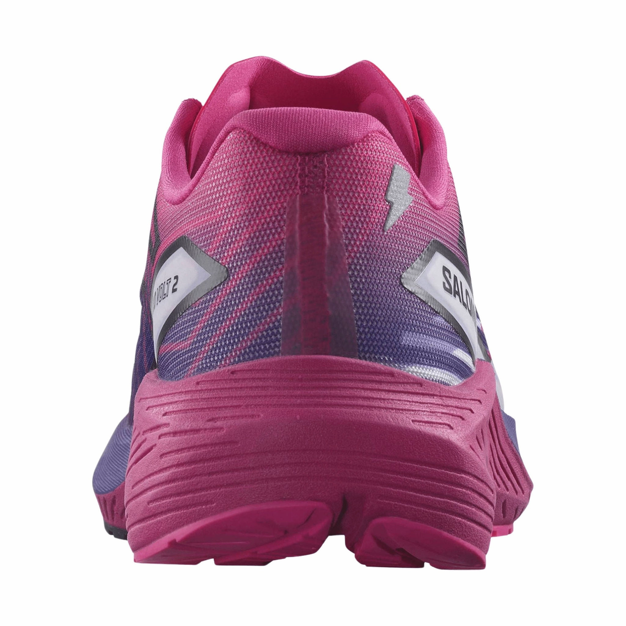 Road Trip All Around Wear Salomon Women's Aero Volt 2 Running Shoes - Pink Glo/Beetroot Purple/Spectrum Blue