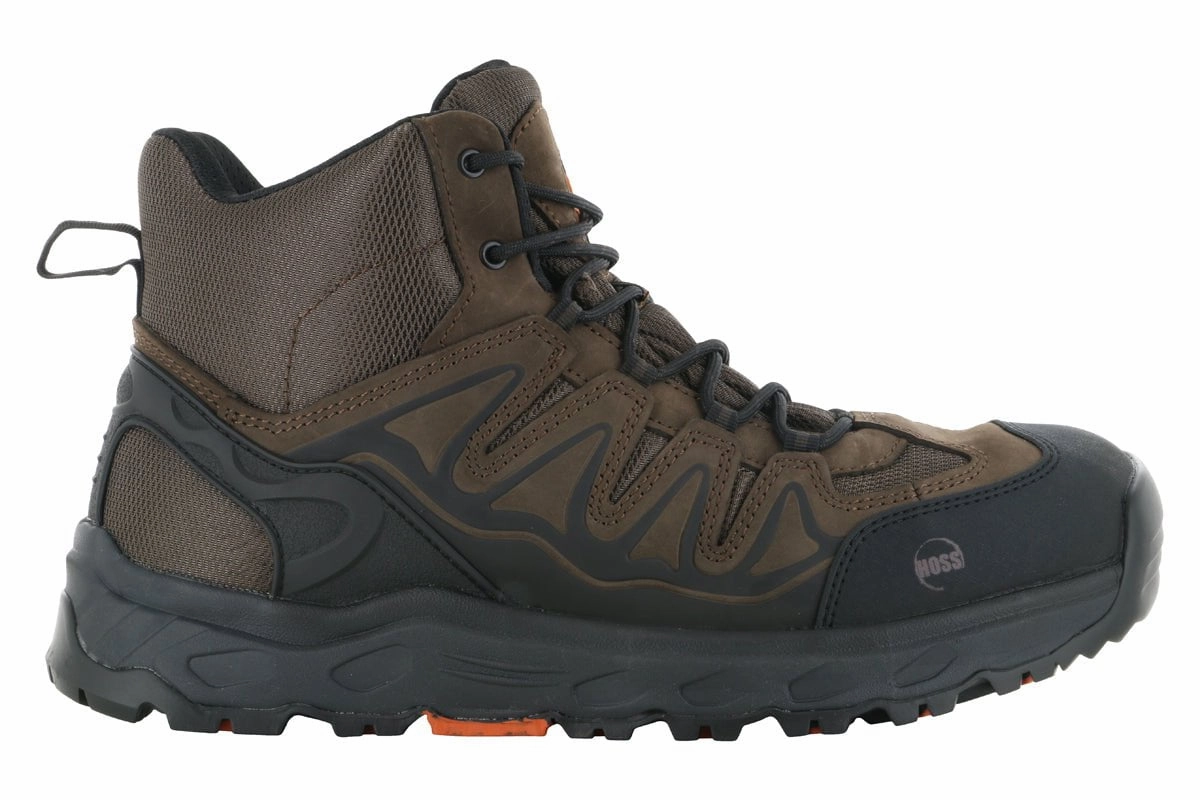 Hoss Eric Hi Soft Toe Brown quick dry Stable Support Mountain Hike
