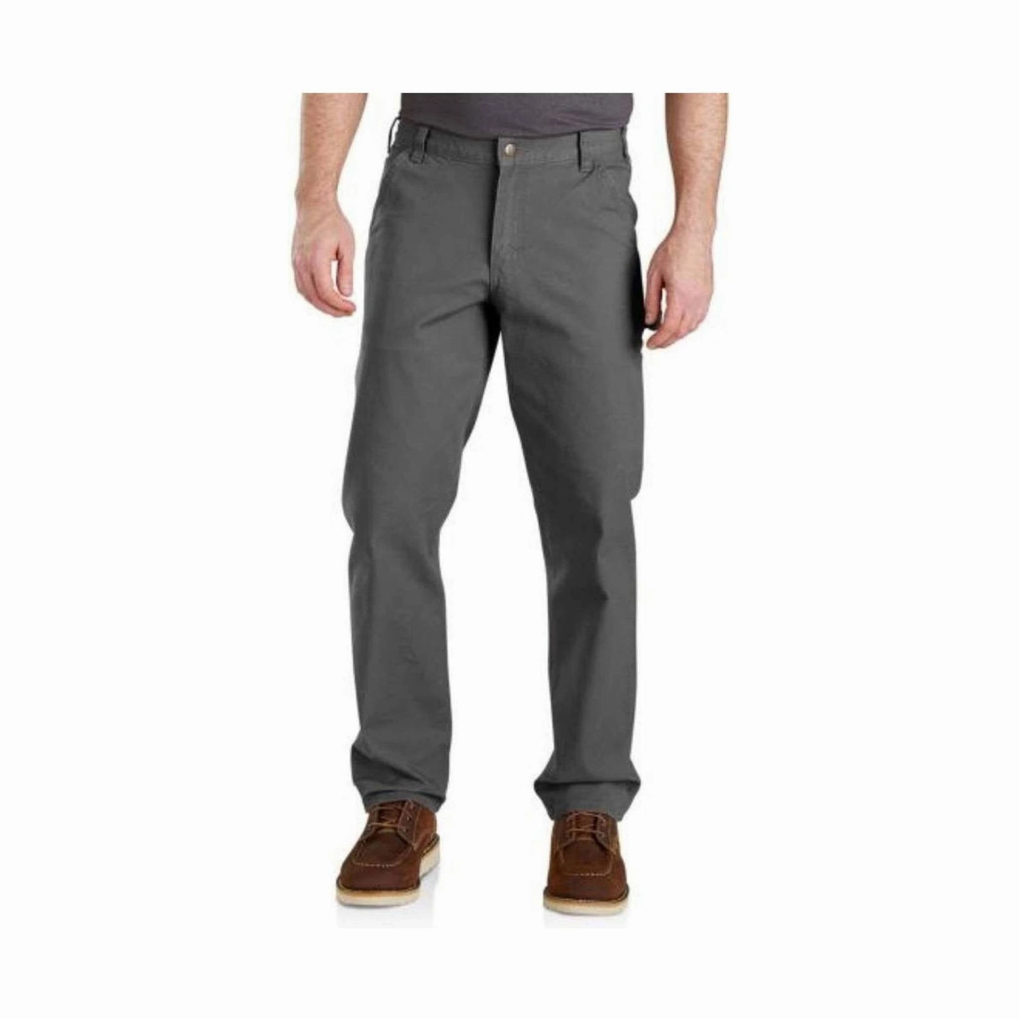 Relaxed Style Sleek Comfort Carhartt Men's Utility Relaxed Fit Rugged Flex Duck Work Pants - Gravel